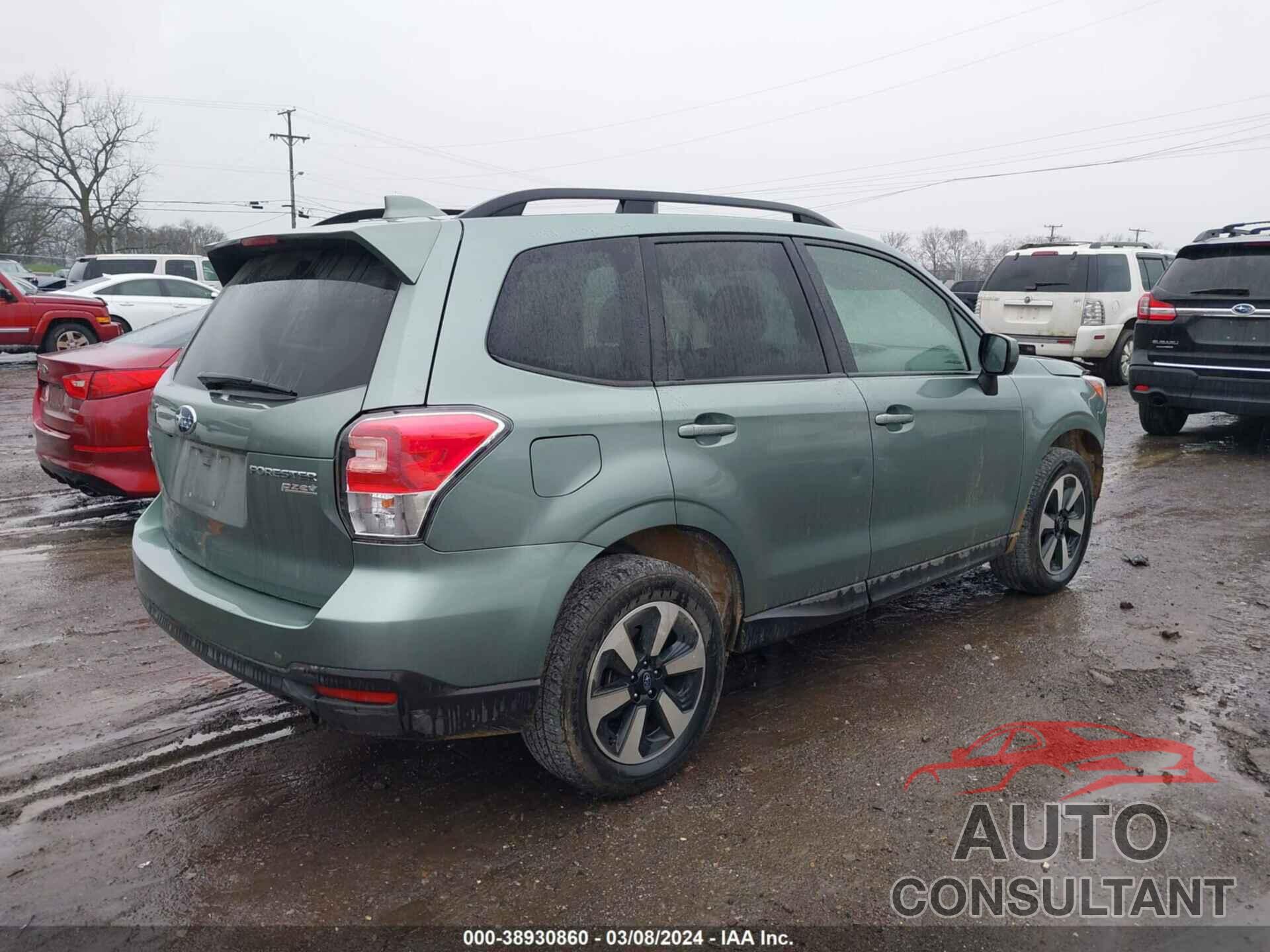 SUBARU FORESTER 2017 - JF2SJAEC2HH574306