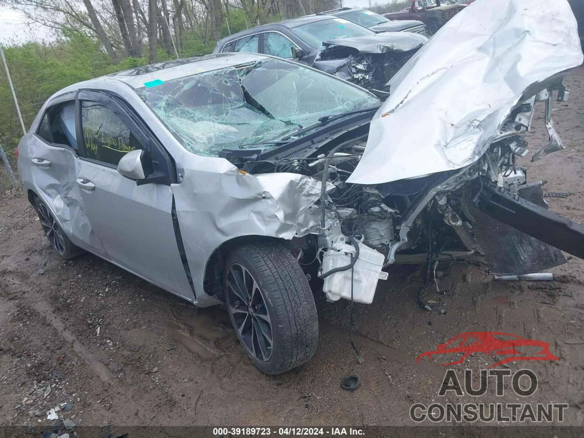 TOYOTA COROLLA 2017 - 2T1BURHE1HC873288