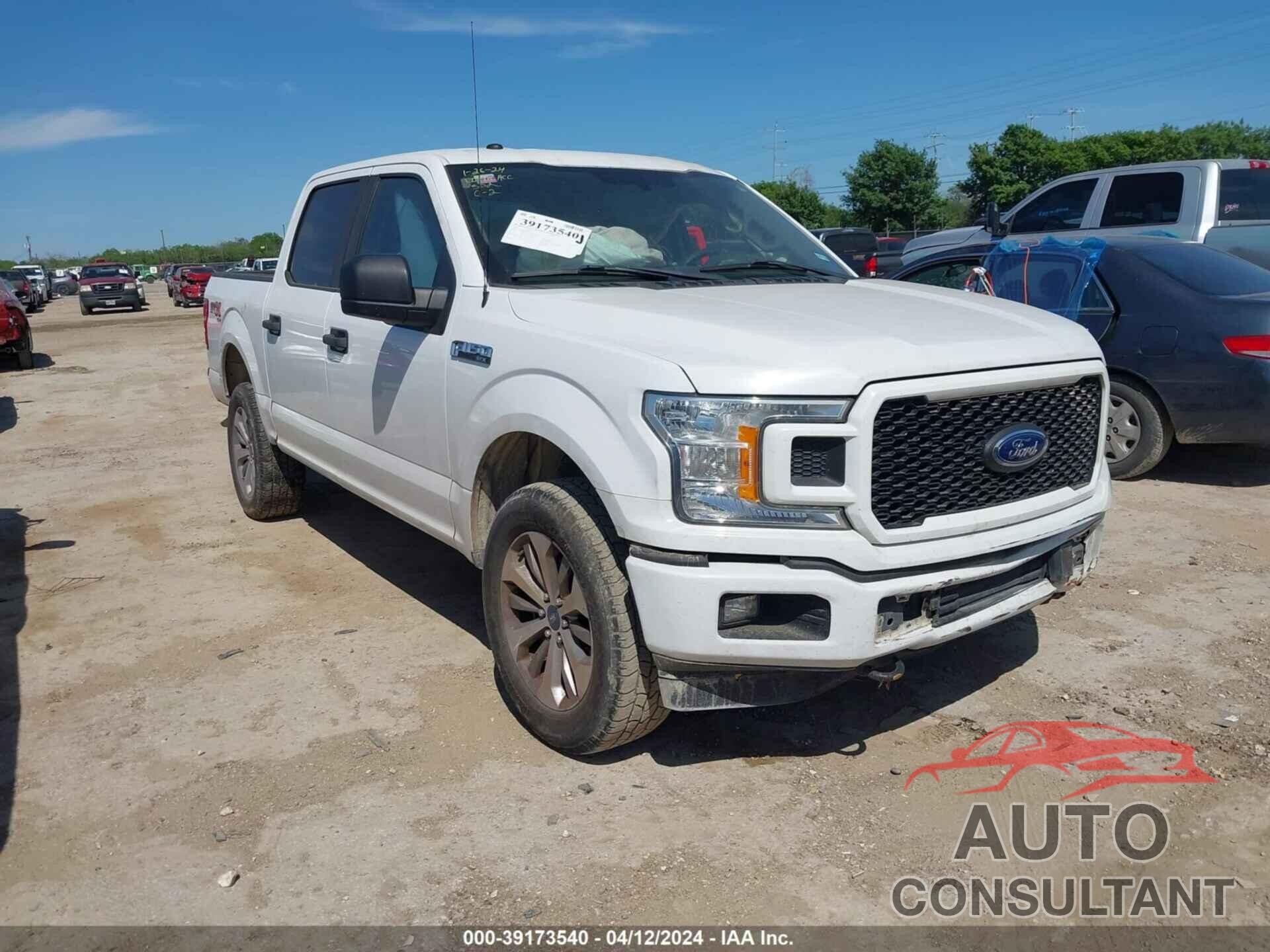 FORD F-150 2018 - 1FTEW1E59JKF35428