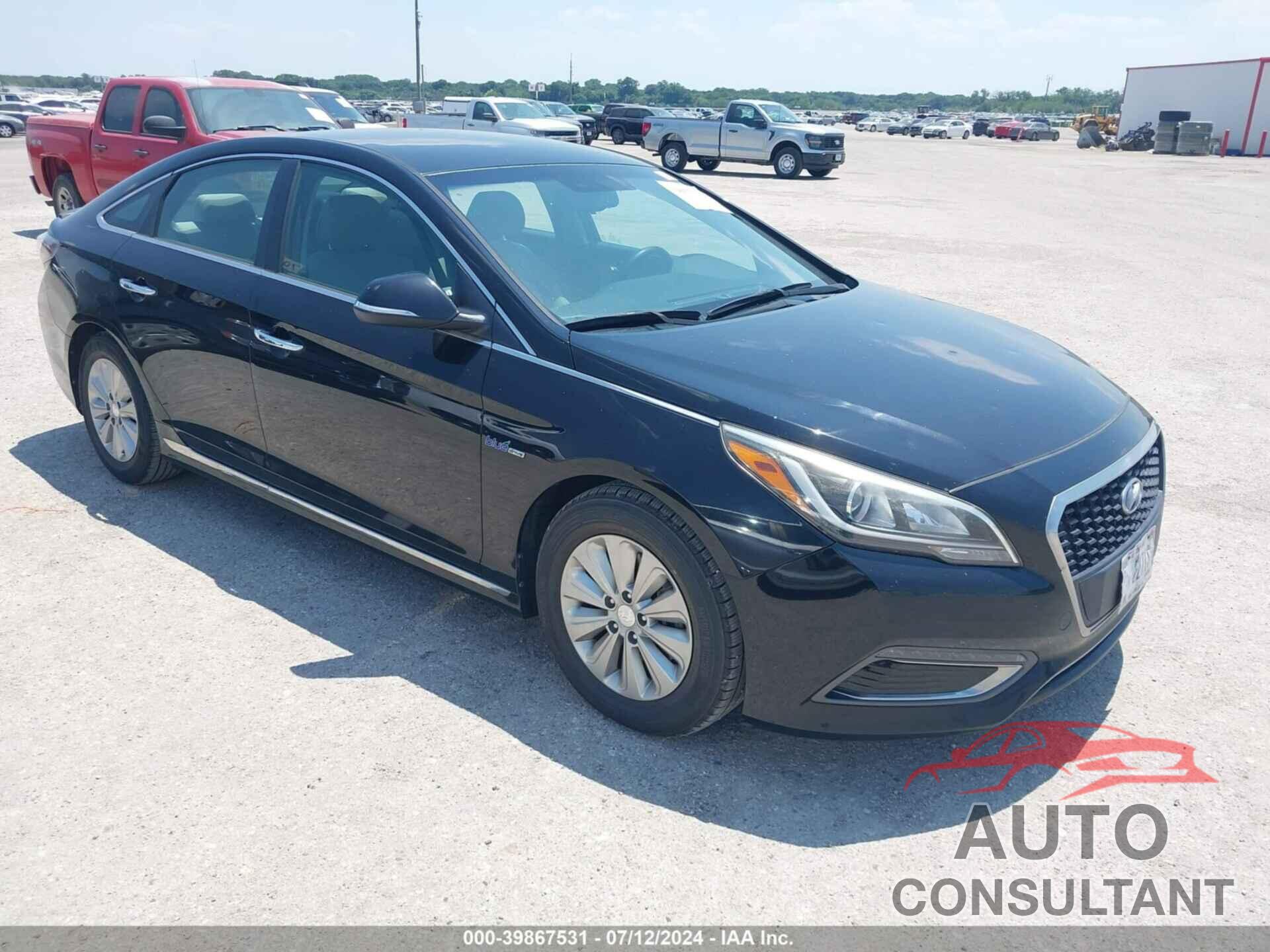 HYUNDAI SONATA HYBRID 2016 - KMHE24L16GA039381