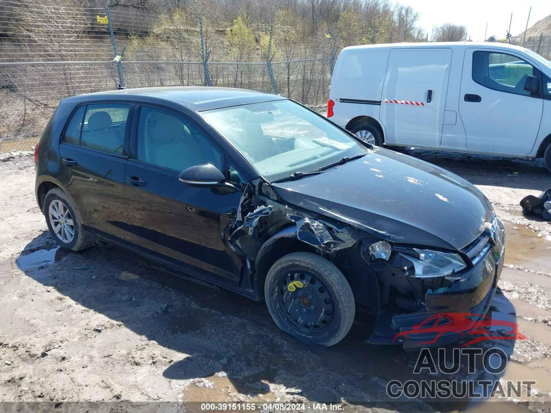 VOLKSWAGEN GOLF 2016 - 3VW217AUXGM038047