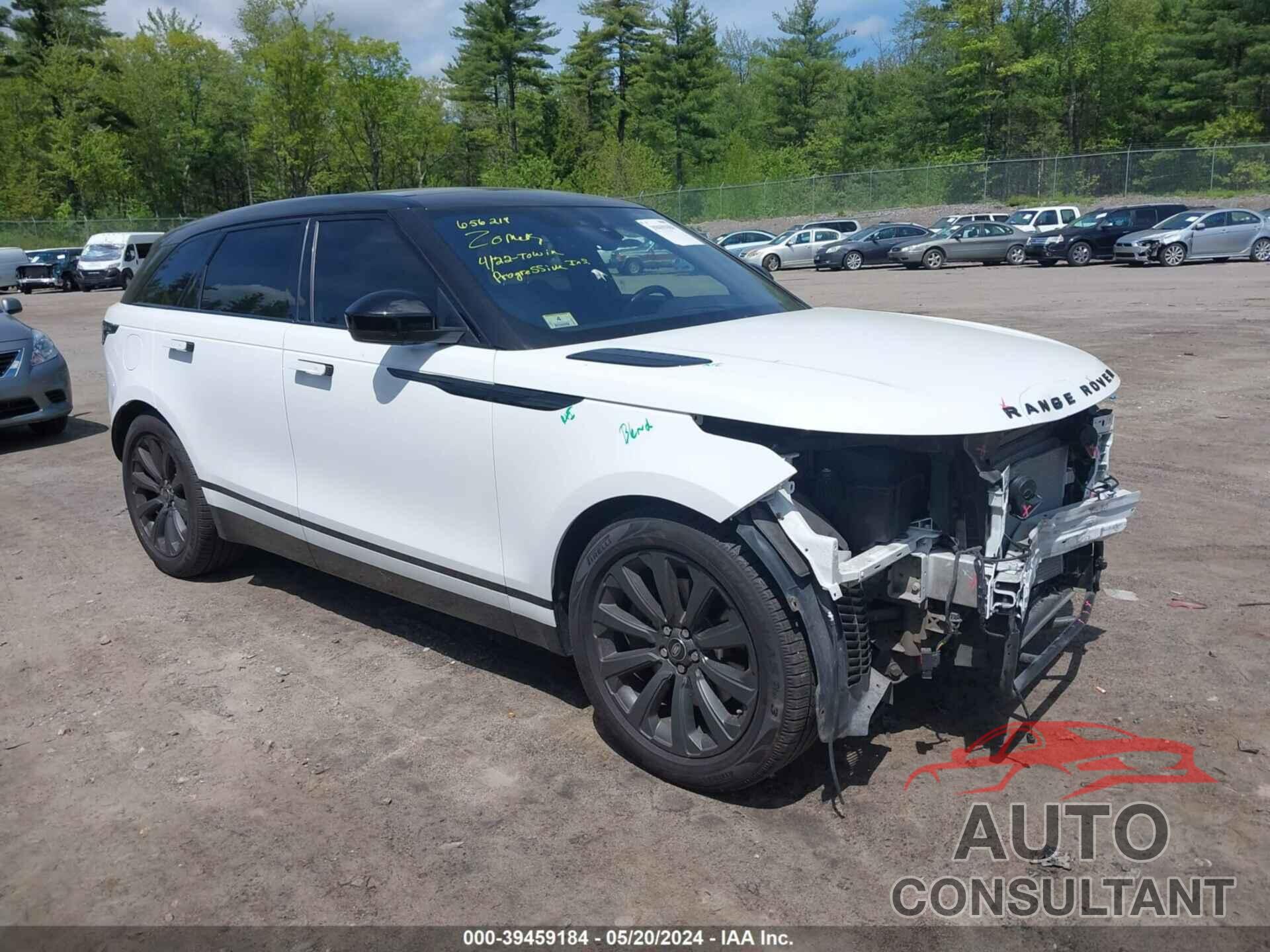 LAND ROVER RANGE ROVER VELAR 2018 - SALYL2RV9JA712600