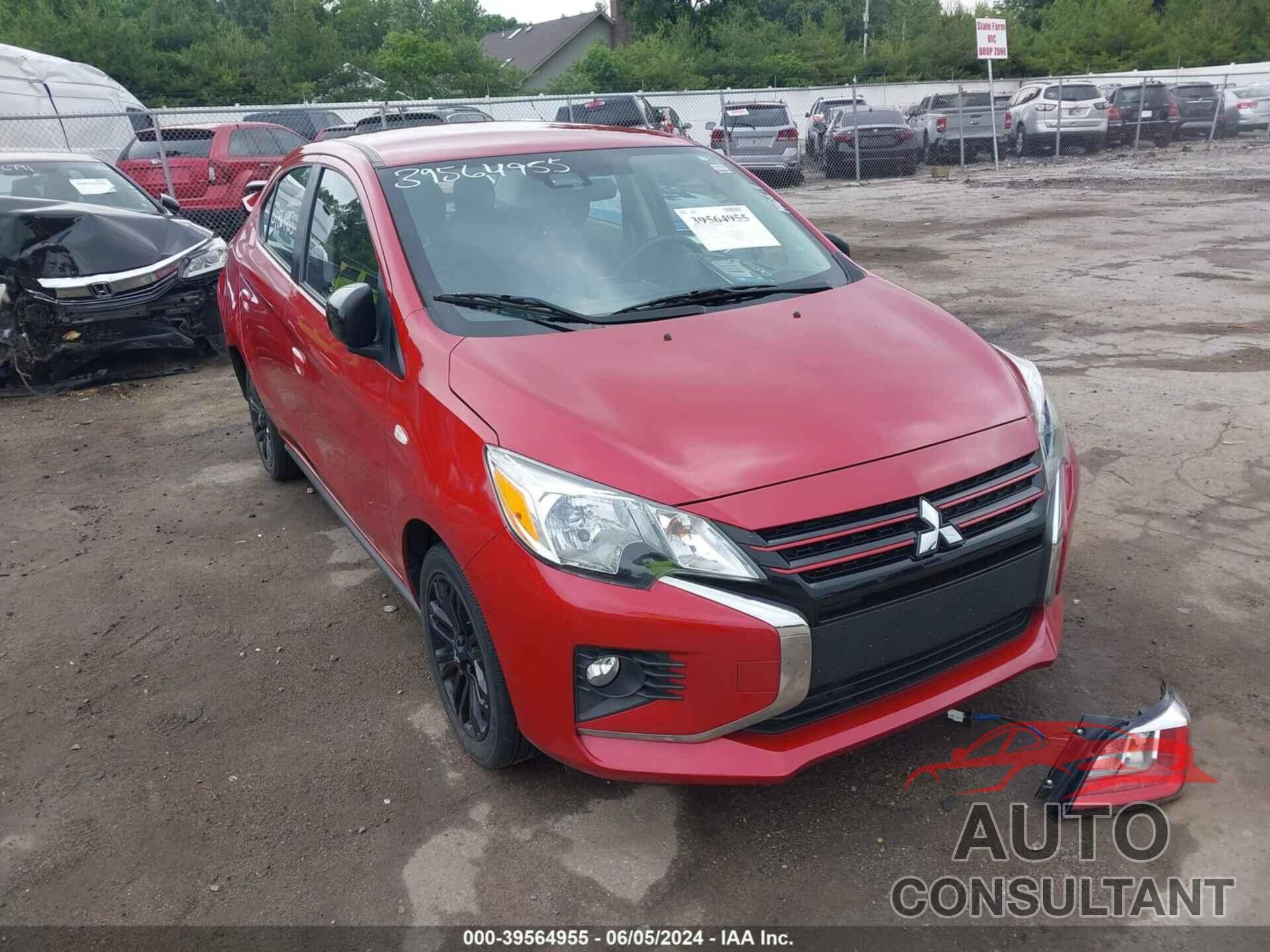 MITSUBISHI MIRAGE G4 2022 - ML32FUFJ3NHF08119