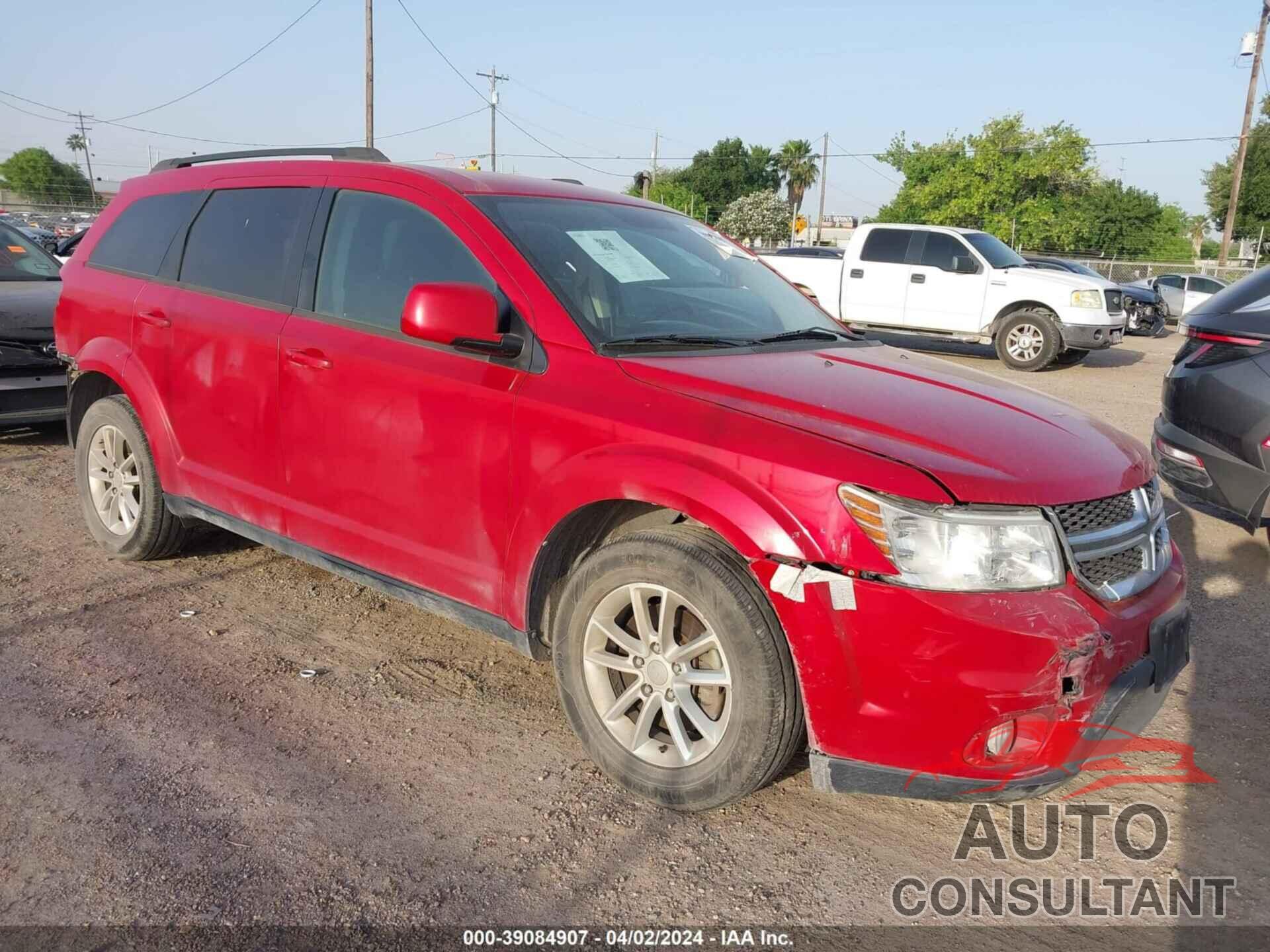 DODGE JOURNEY 2016 - 3C4PDCBG3GT231454