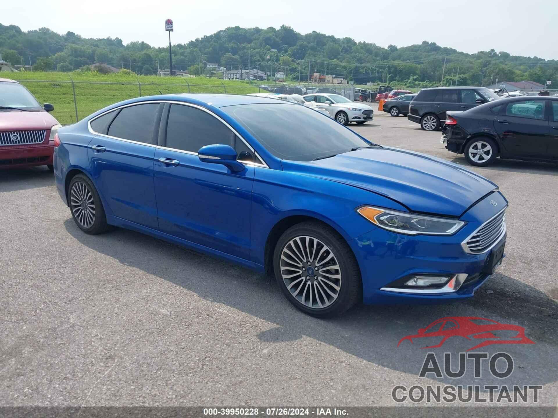 FORD FUSION 2017 - 3FA6P0K92HR354010