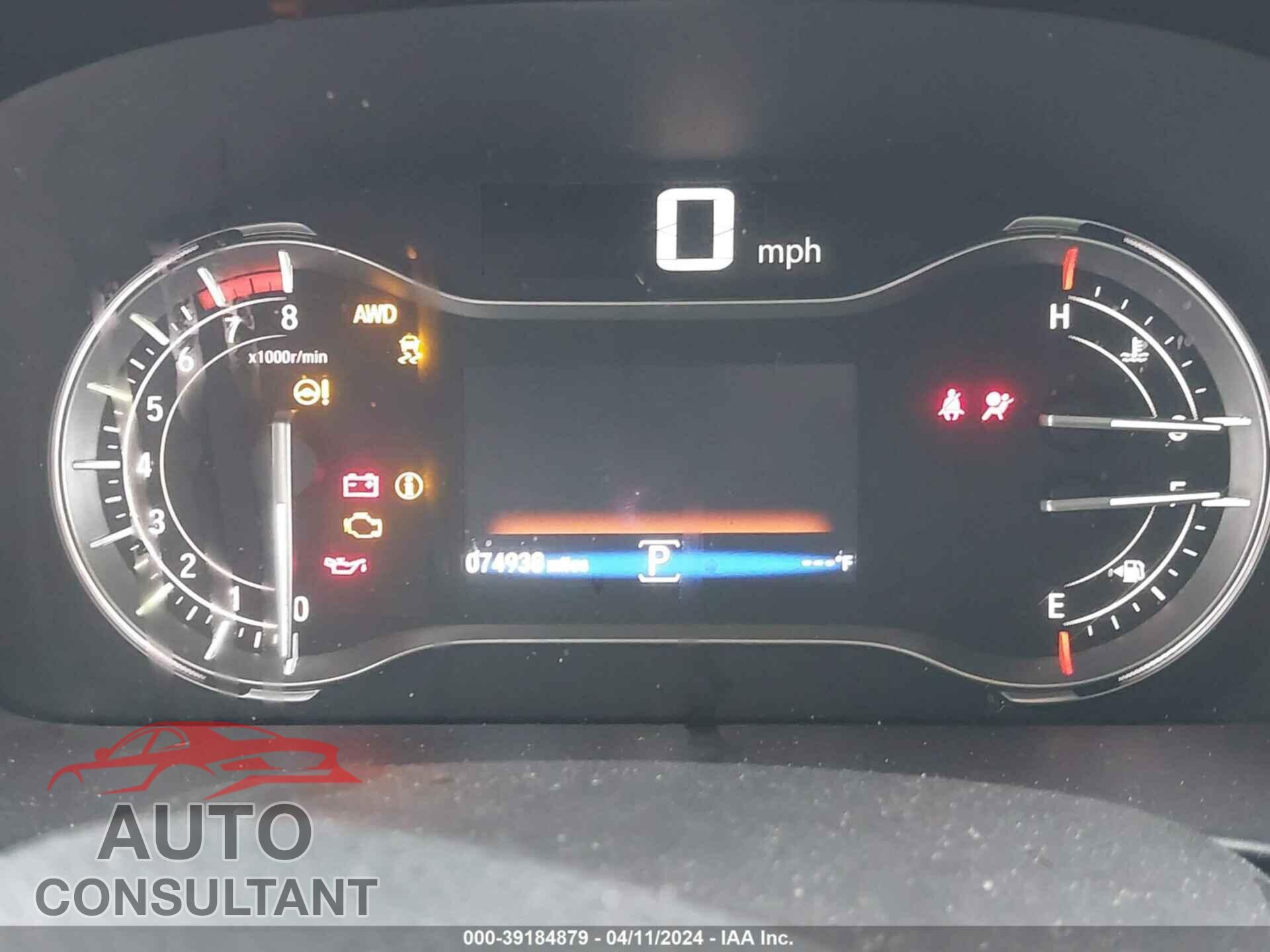 HONDA RIDGELINE 2019 - 5FPYK3F52KB044479