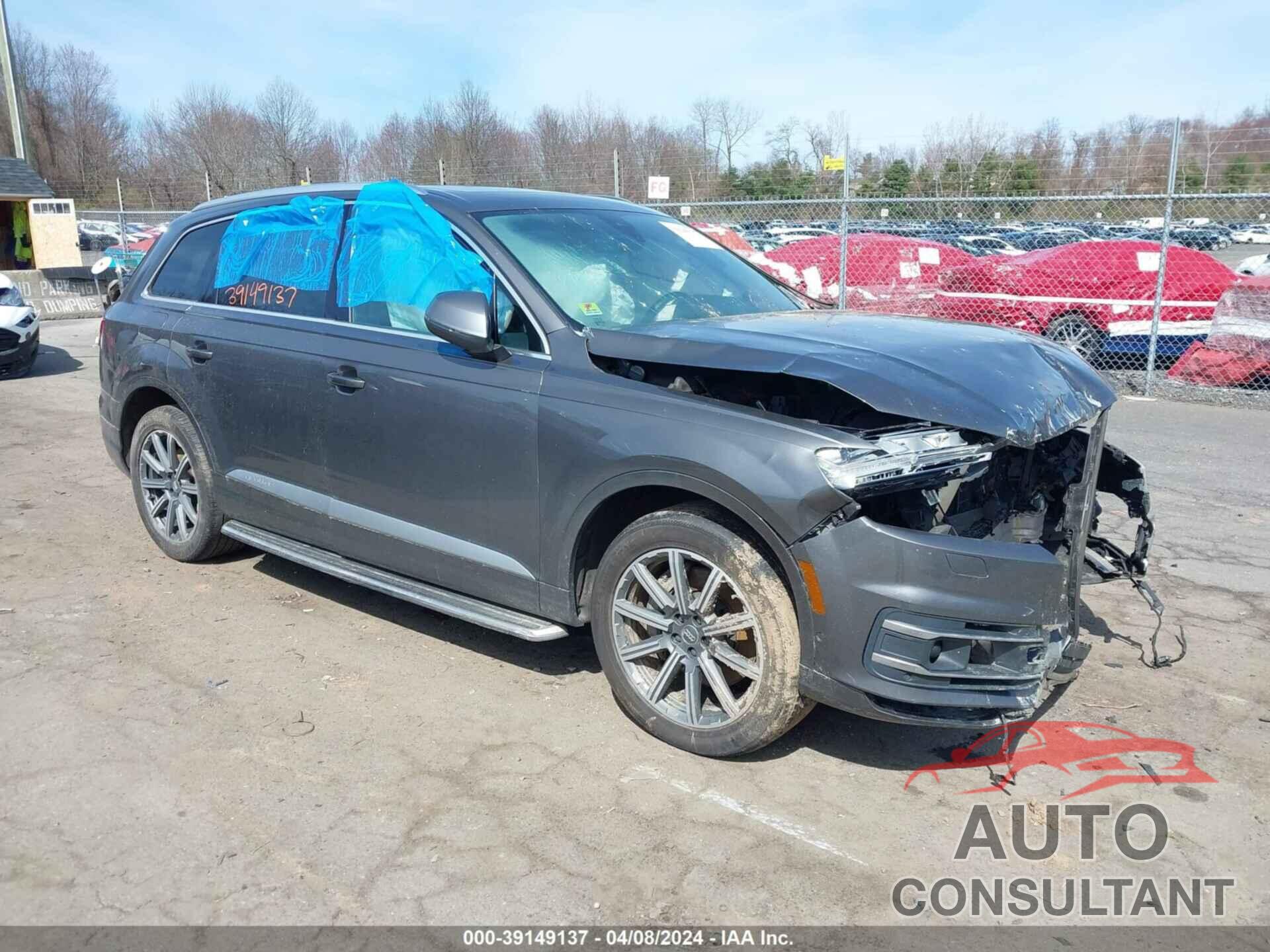 AUDI Q7 2019 - WA1VAAF70KD016931