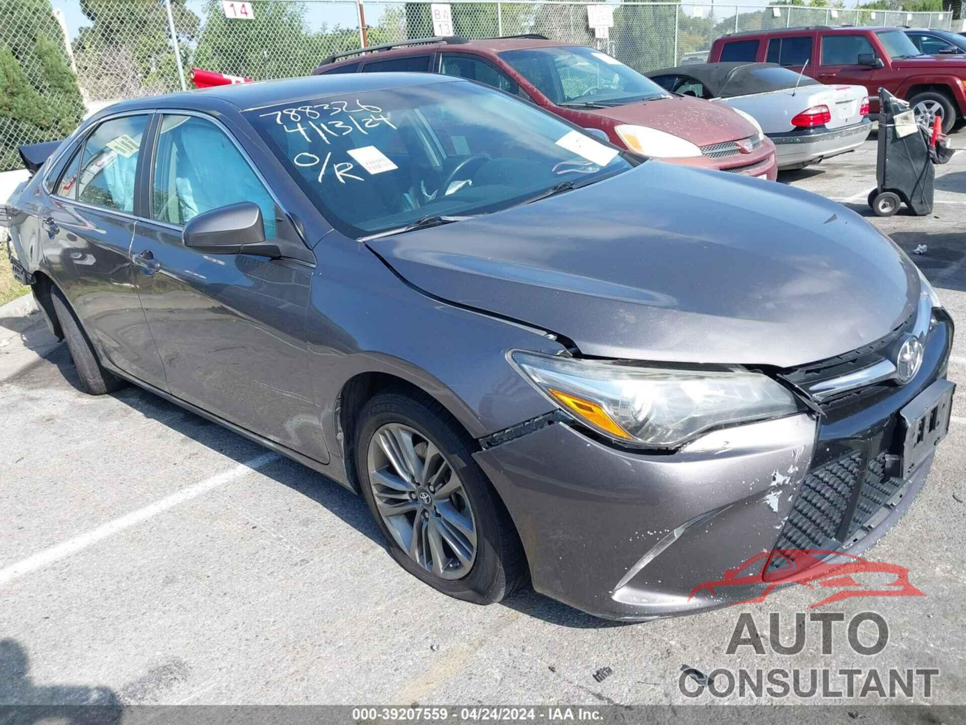 TOYOTA CAMRY 2017 - 4T1BF1FK3HU302307