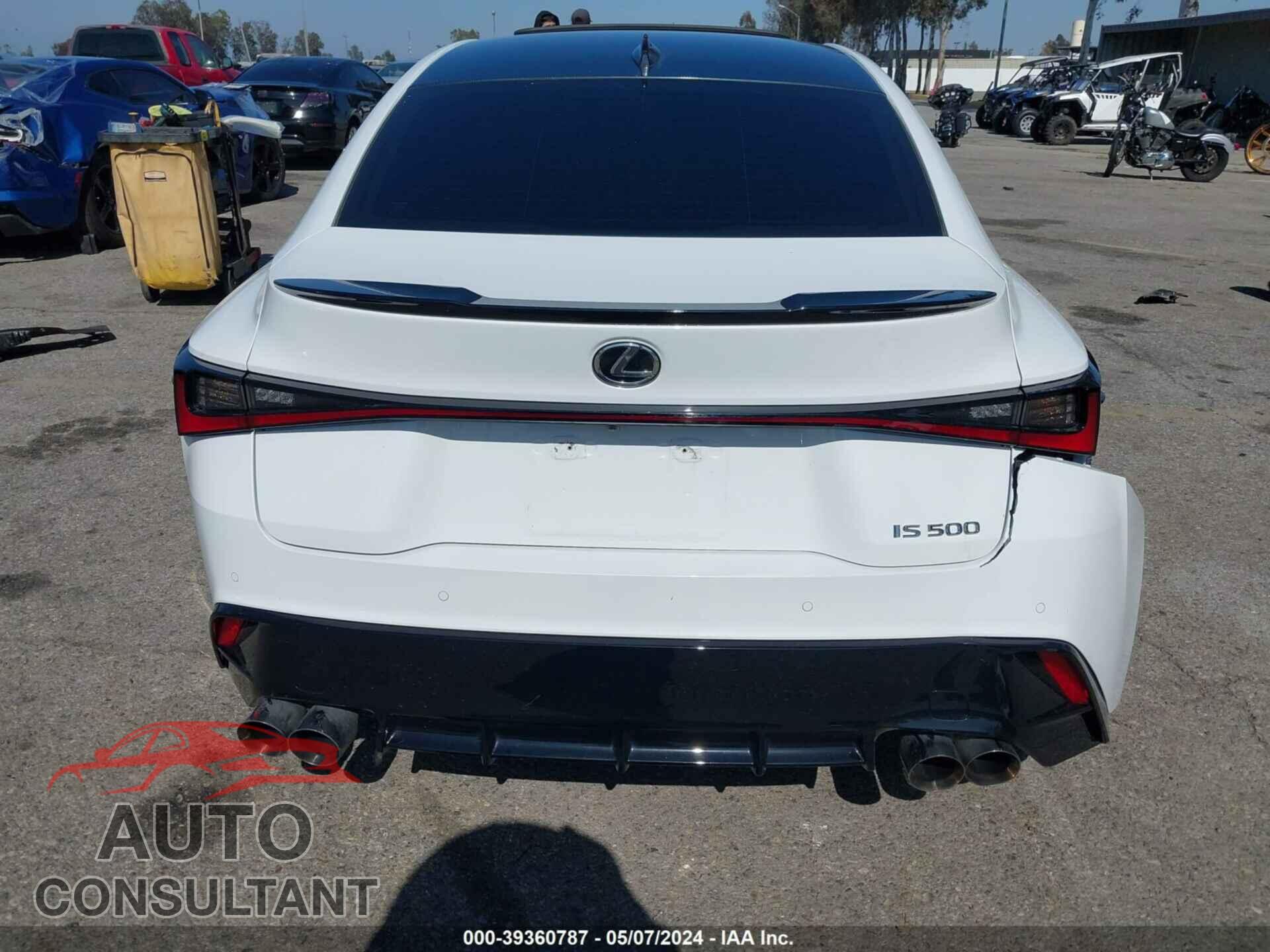 LEXUS IS 500 2023 - JTHAP1D2XP5003548