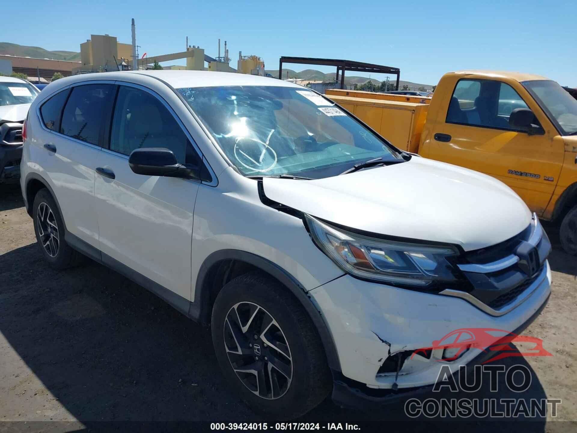 HONDA CR-V 2016 - 5J6RM4H49GL046990