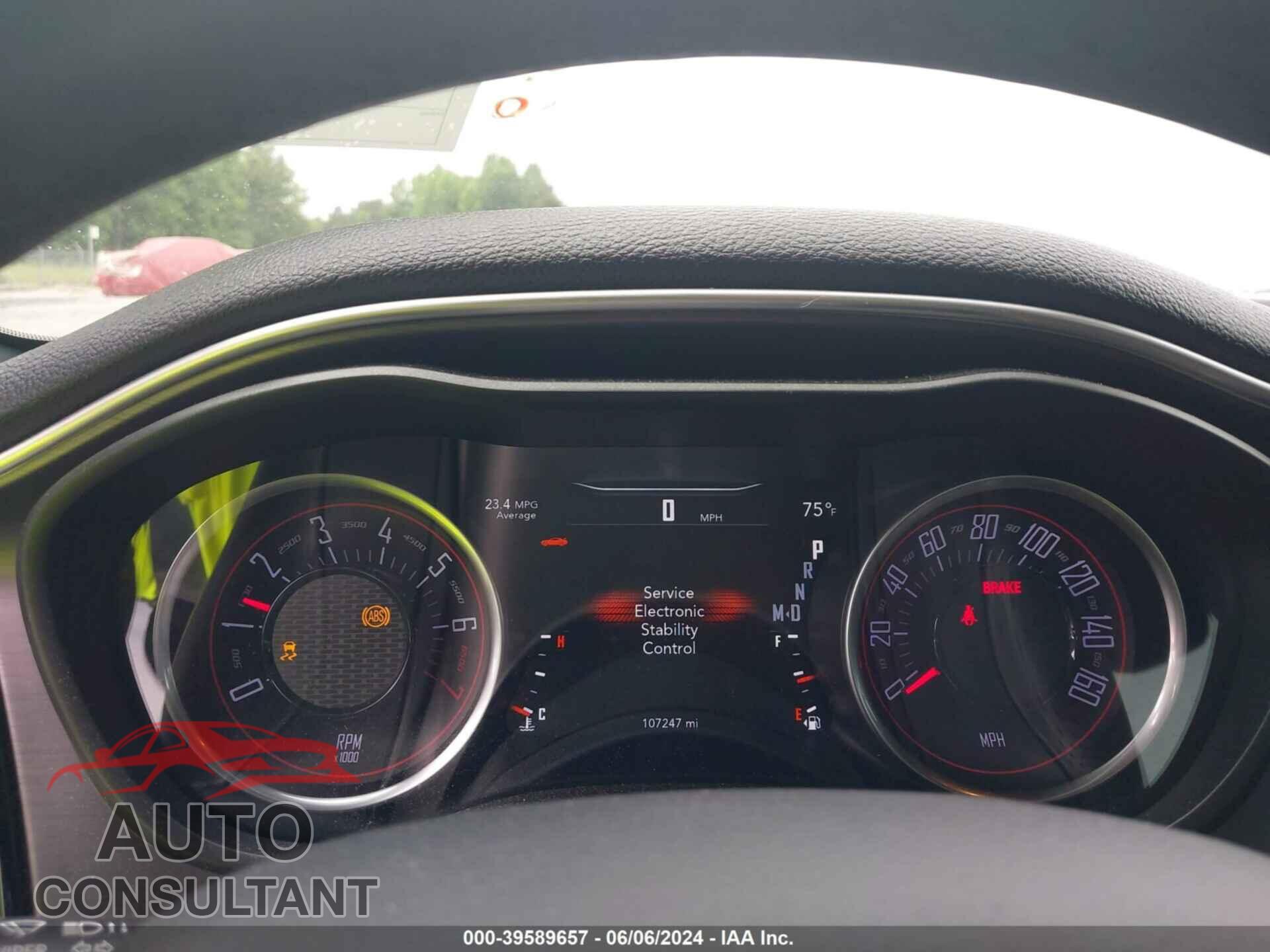 DODGE CHALLENGER 2017 - 2C3CDZAG5HH640671