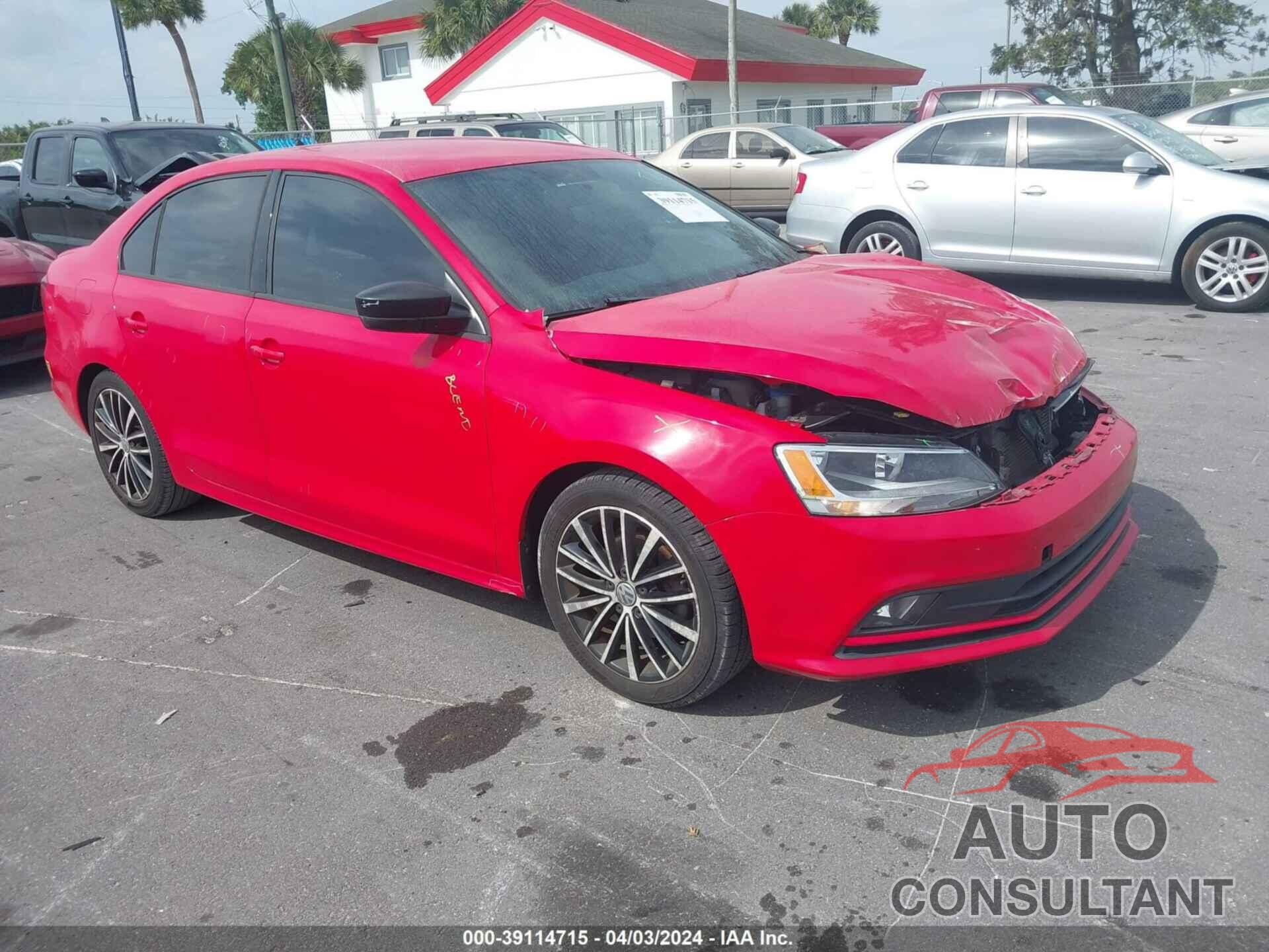 VOLKSWAGEN JETTA 2016 - 3VWD17AJ2GM303736