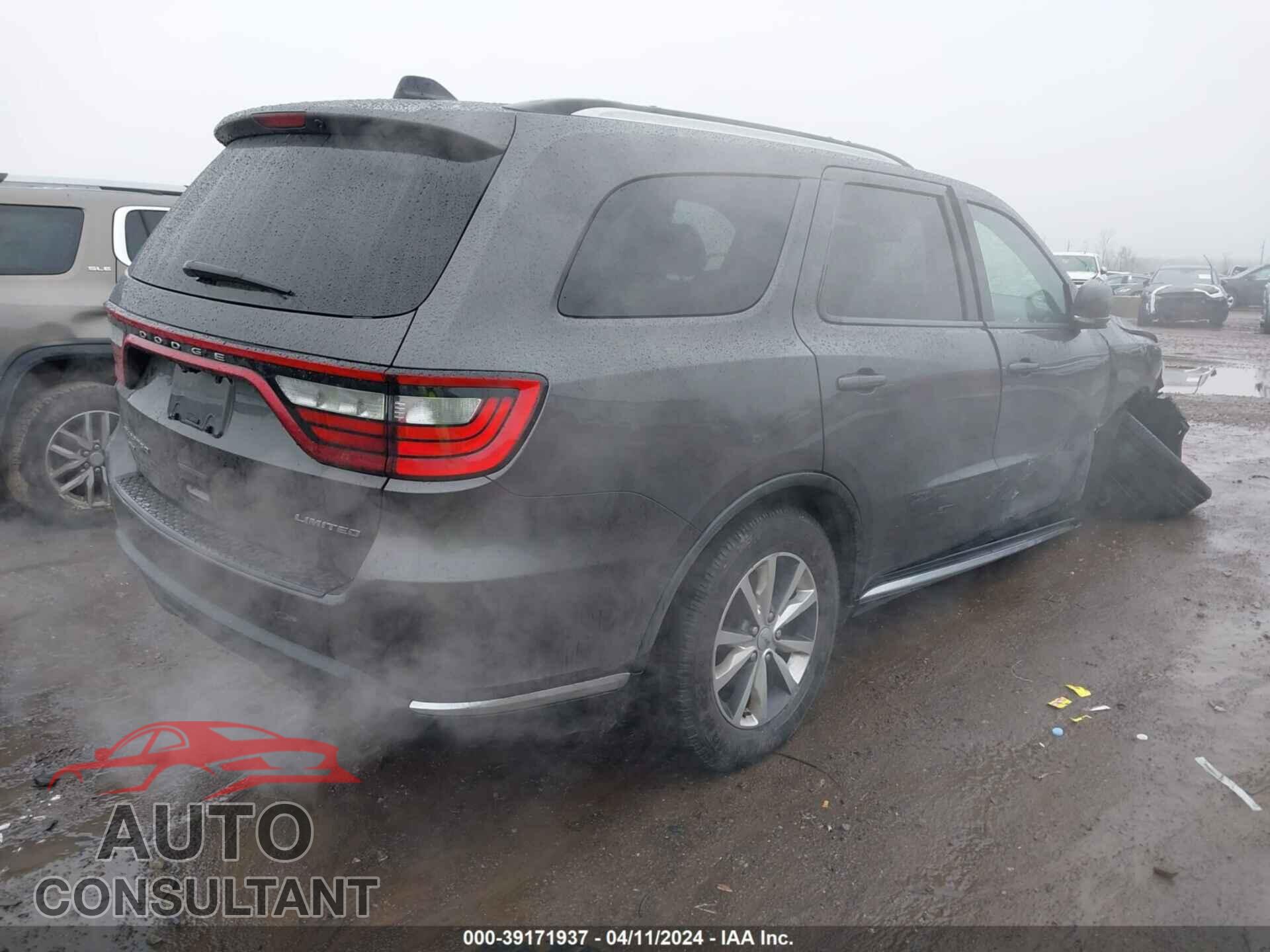 DODGE DURANGO 2016 - 1C4RDJDG1GC455666