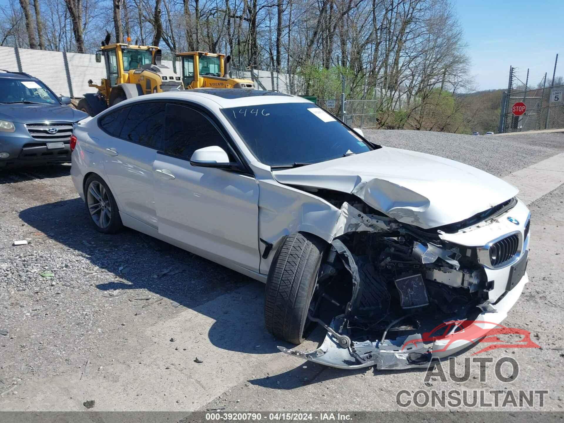 BMW 328I GRAN TURISMO 2016 - WBA8Z5C57GG501446