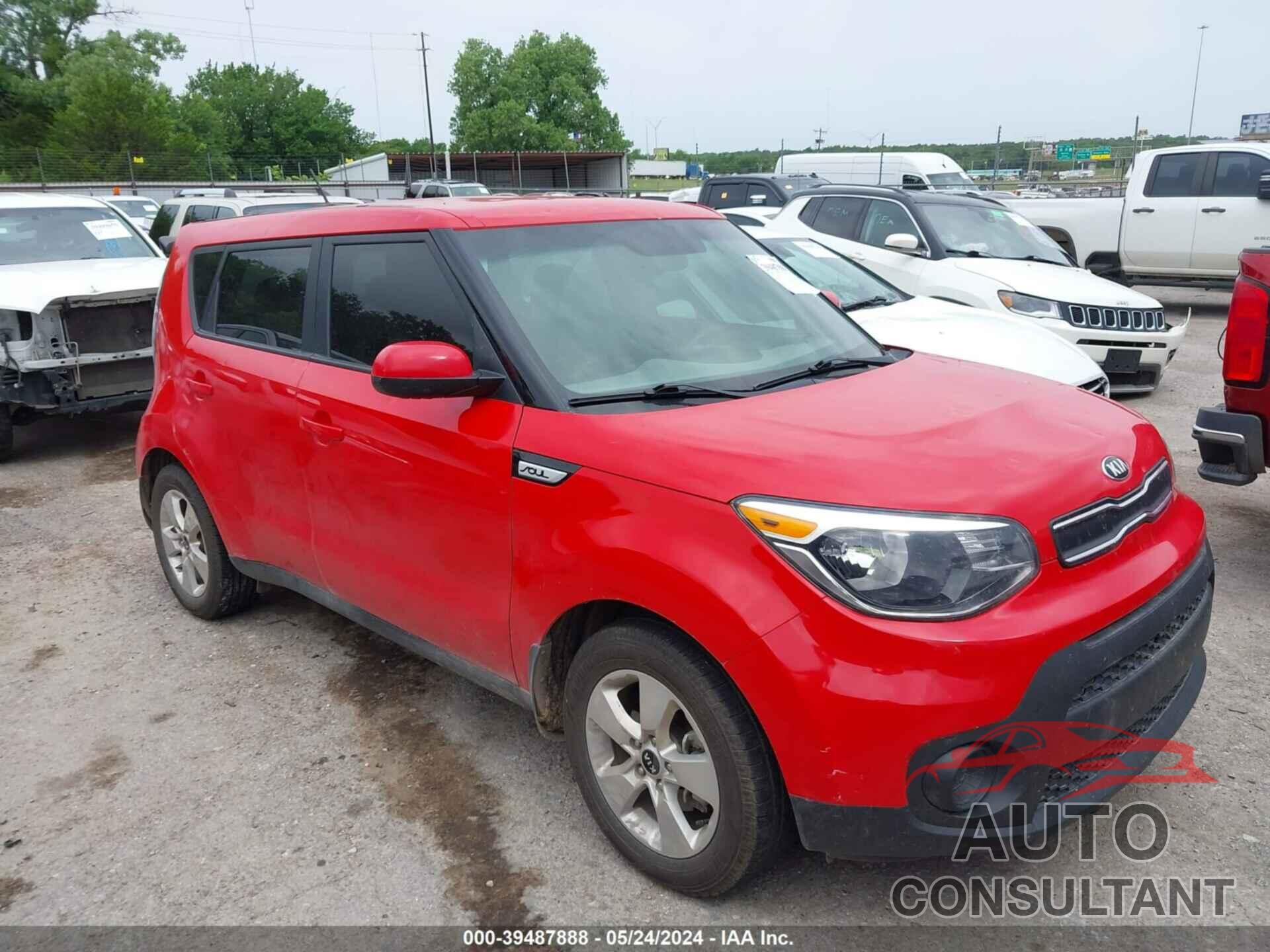 KIA SOUL 2019 - KNDJN2A23K7678592