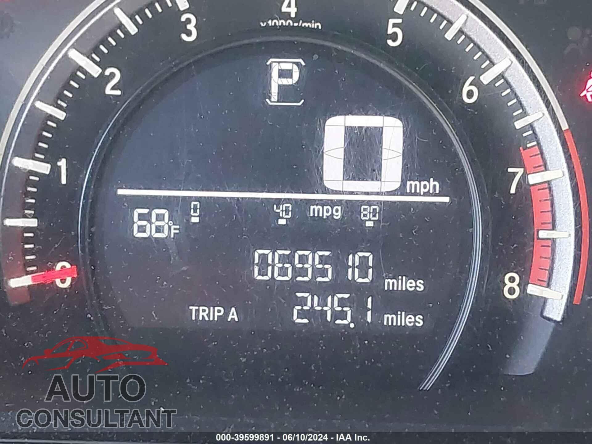 HONDA CIVIC 2017 - 19XFC2F50HE204462