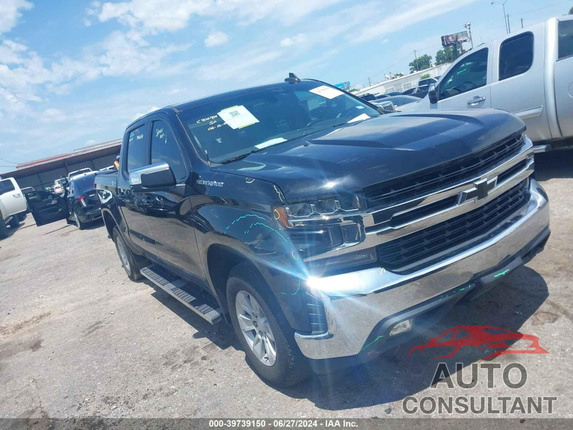 CHEVROLET SILVERADO 1500 2021 - 3GCPWCED9MG365725