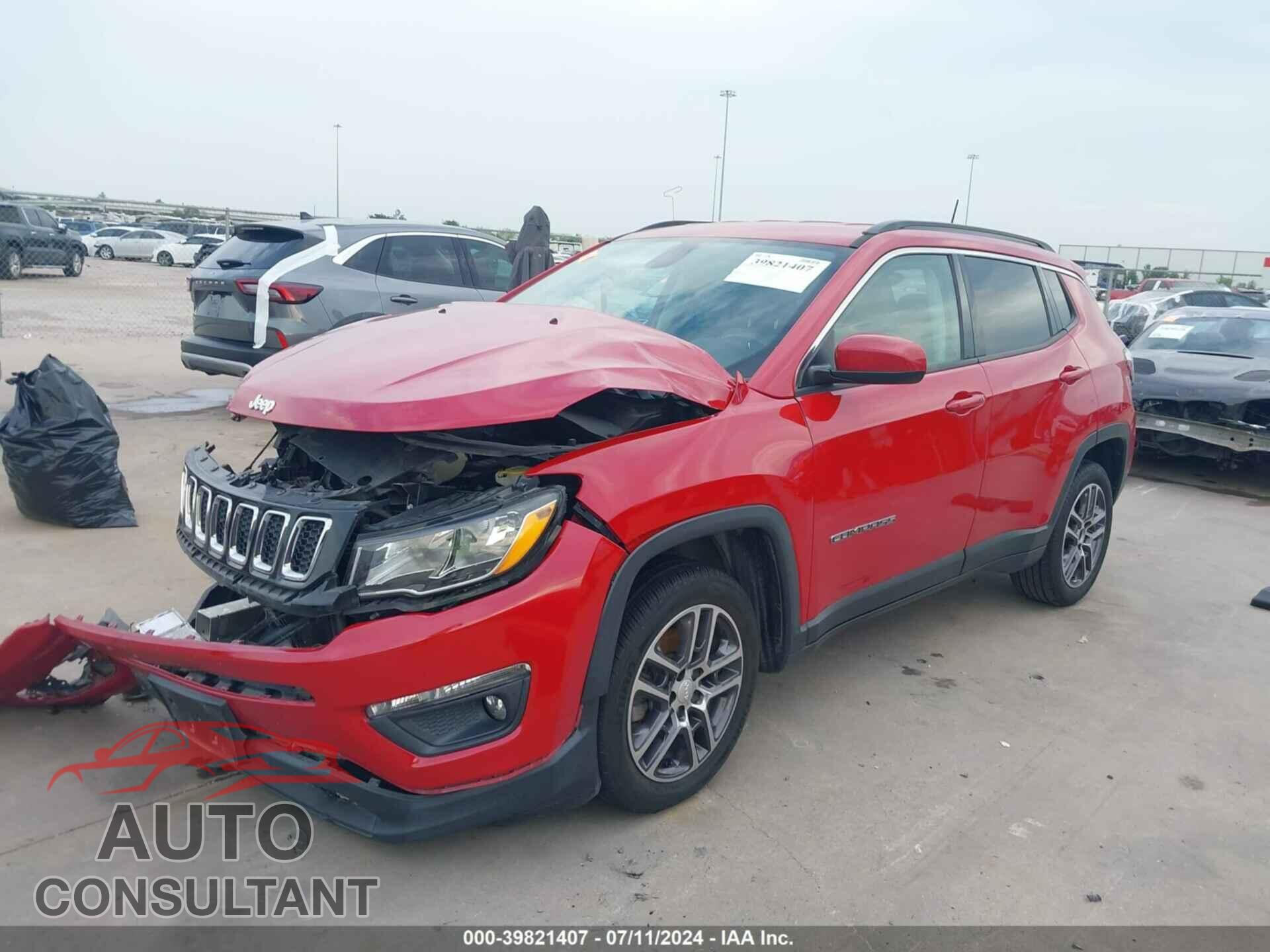 JEEP NEW COMPASS 2017 - 3C4NJCBB0HT597989