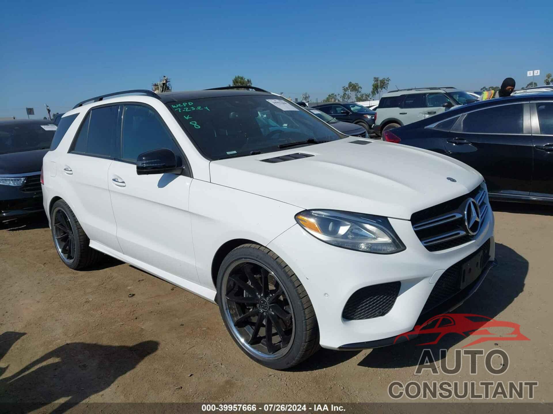 MERCEDES-BENZ GLE 350 2018 - 4JGDA5JB1JB043839