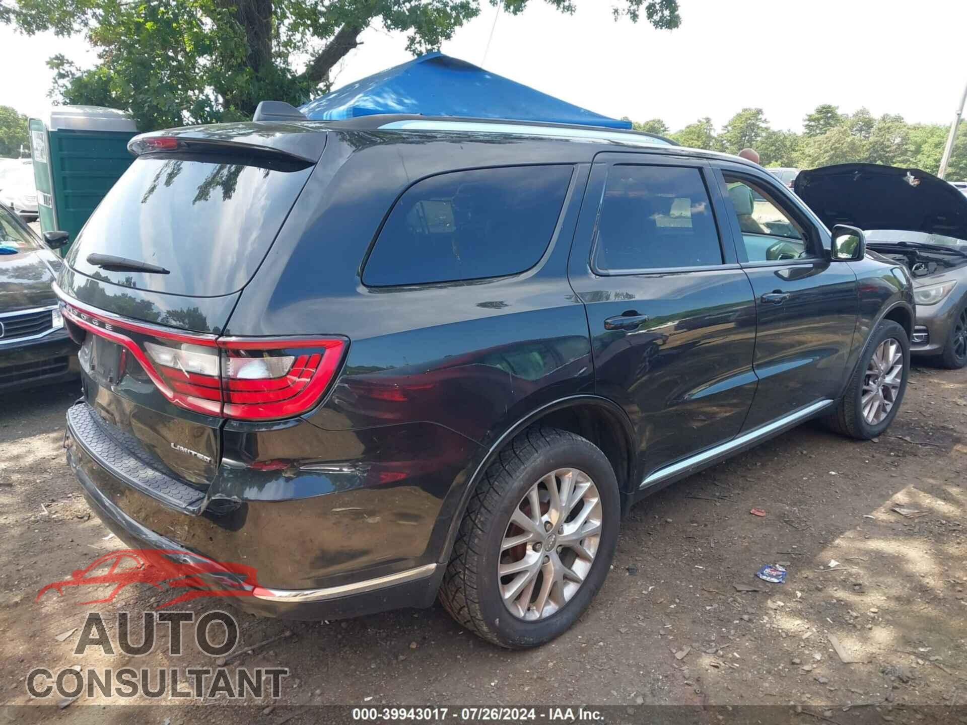 DODGE DURANGO 2016 - 1C4RDJDG5GC486063