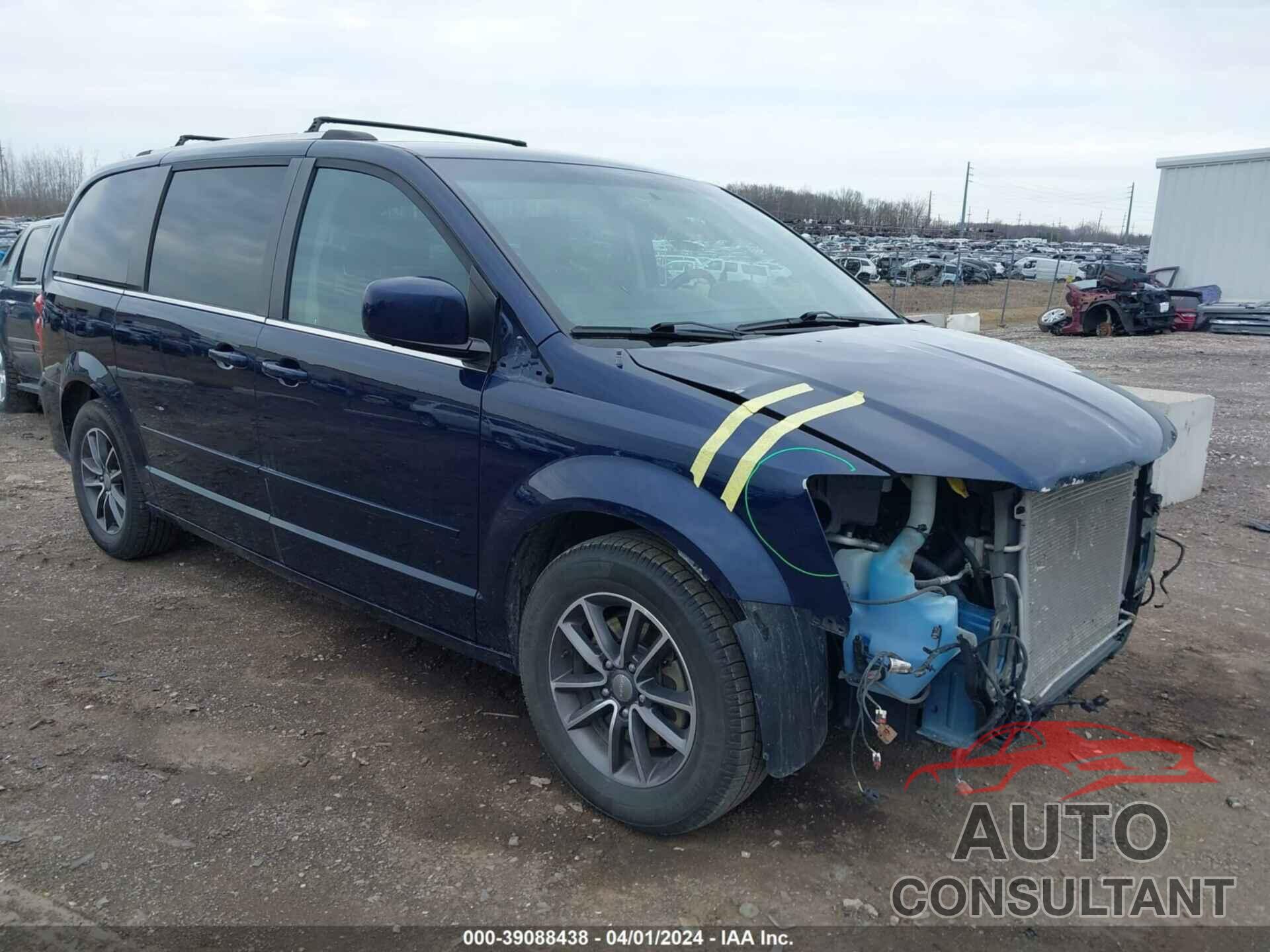 DODGE GRAND CARAVAN 2017 - 2C4RDGCG4HR636807