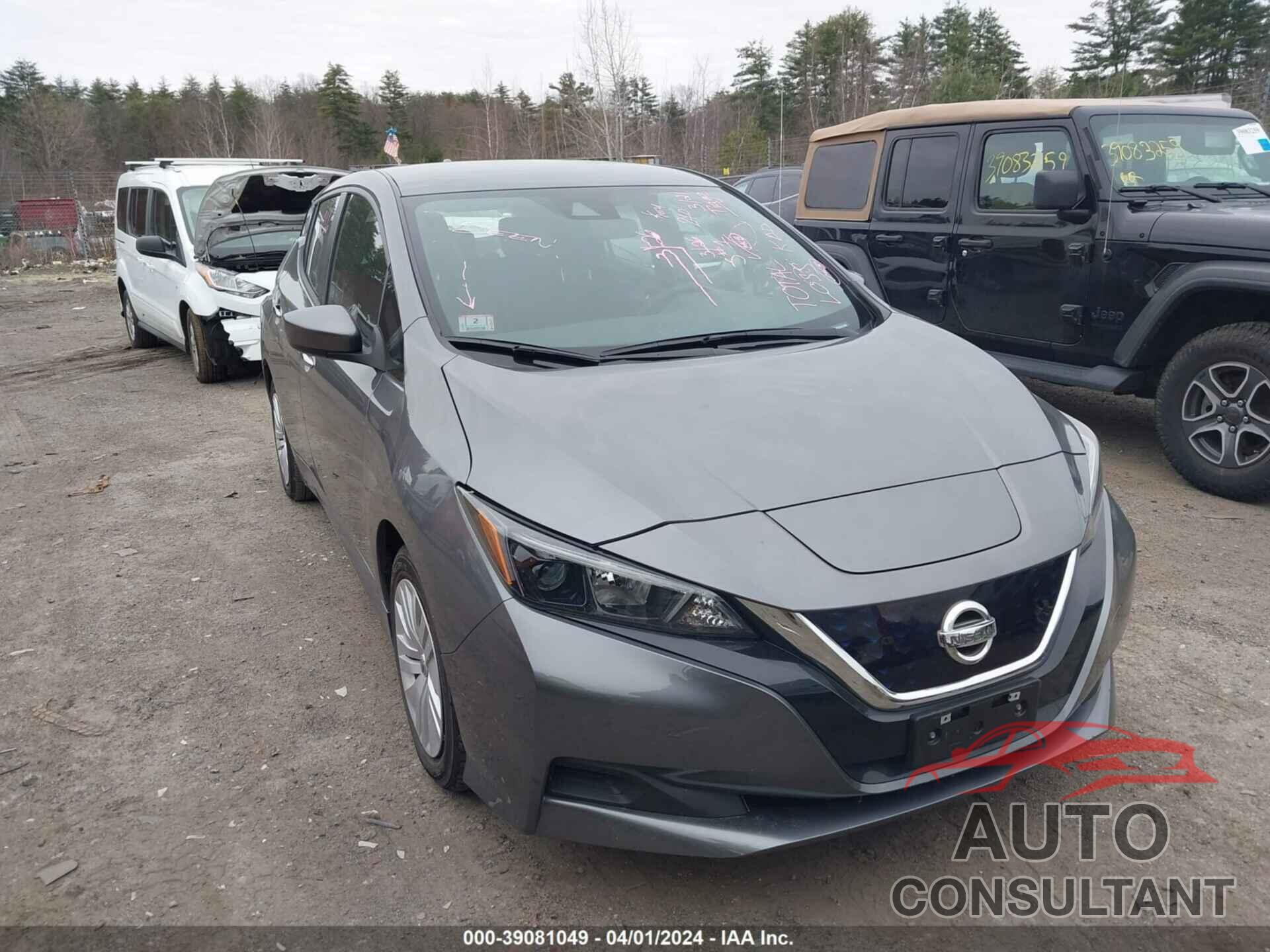 NISSAN LEAF 2022 - 1N4AZ1BV0NC558483