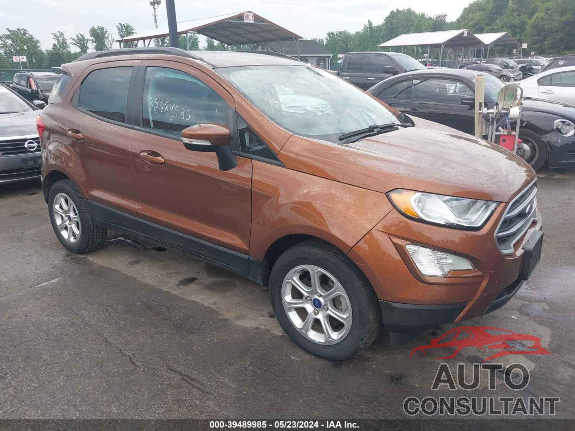 FORD ECOSPORT 2020 - MAJ3S2GE9LC323217