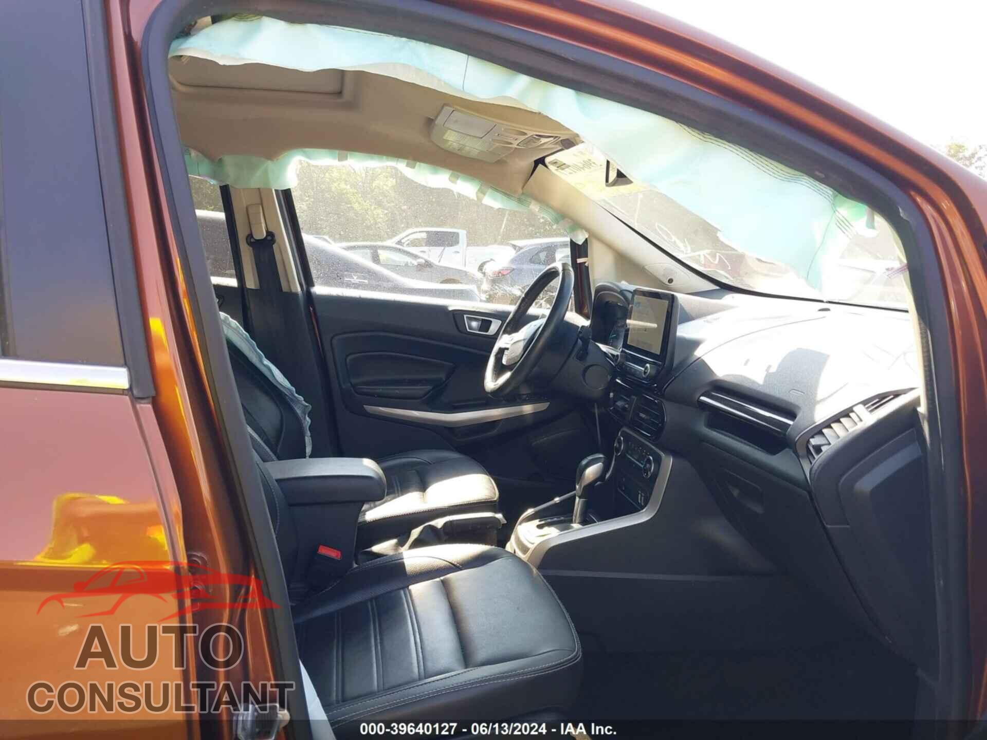 FORD ECOSPORT 2020 - MAJ6S3KL3LC366220