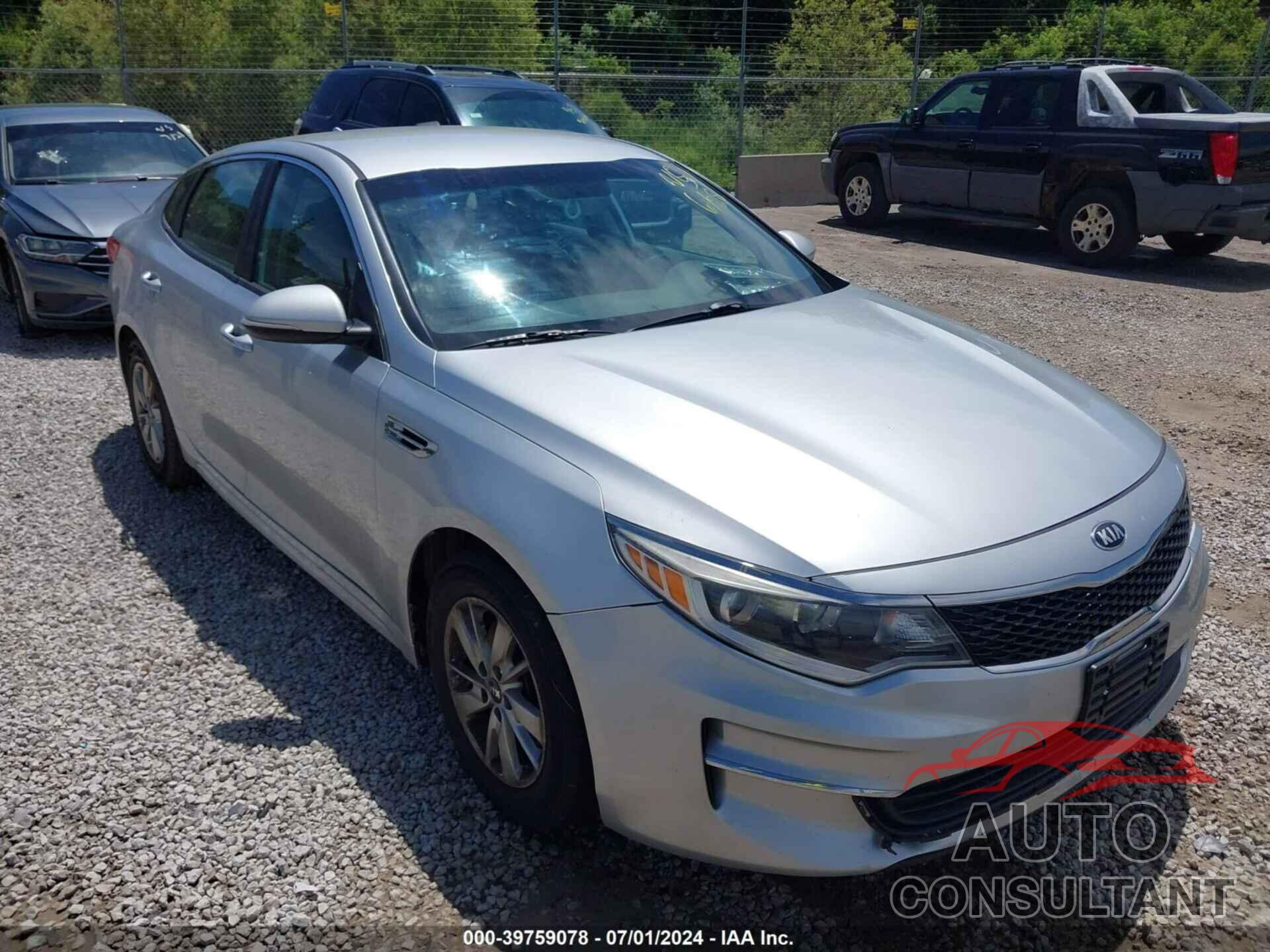 KIA OPTIMA 2018 - 5XXGT4L38JG202541