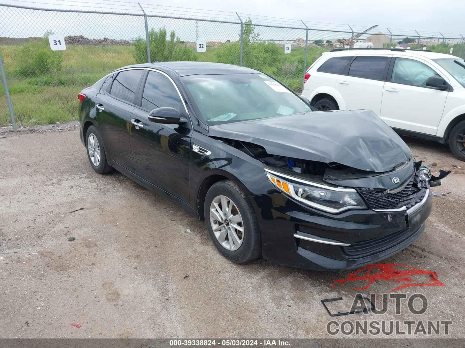 KIA OPTIMA 2018 - 5XXGT4L39JG218621