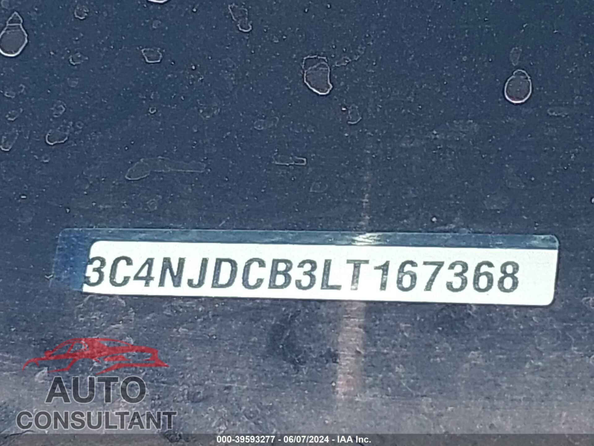 JEEP COMPASS 2020 - 3C4NJDCB3LT167368