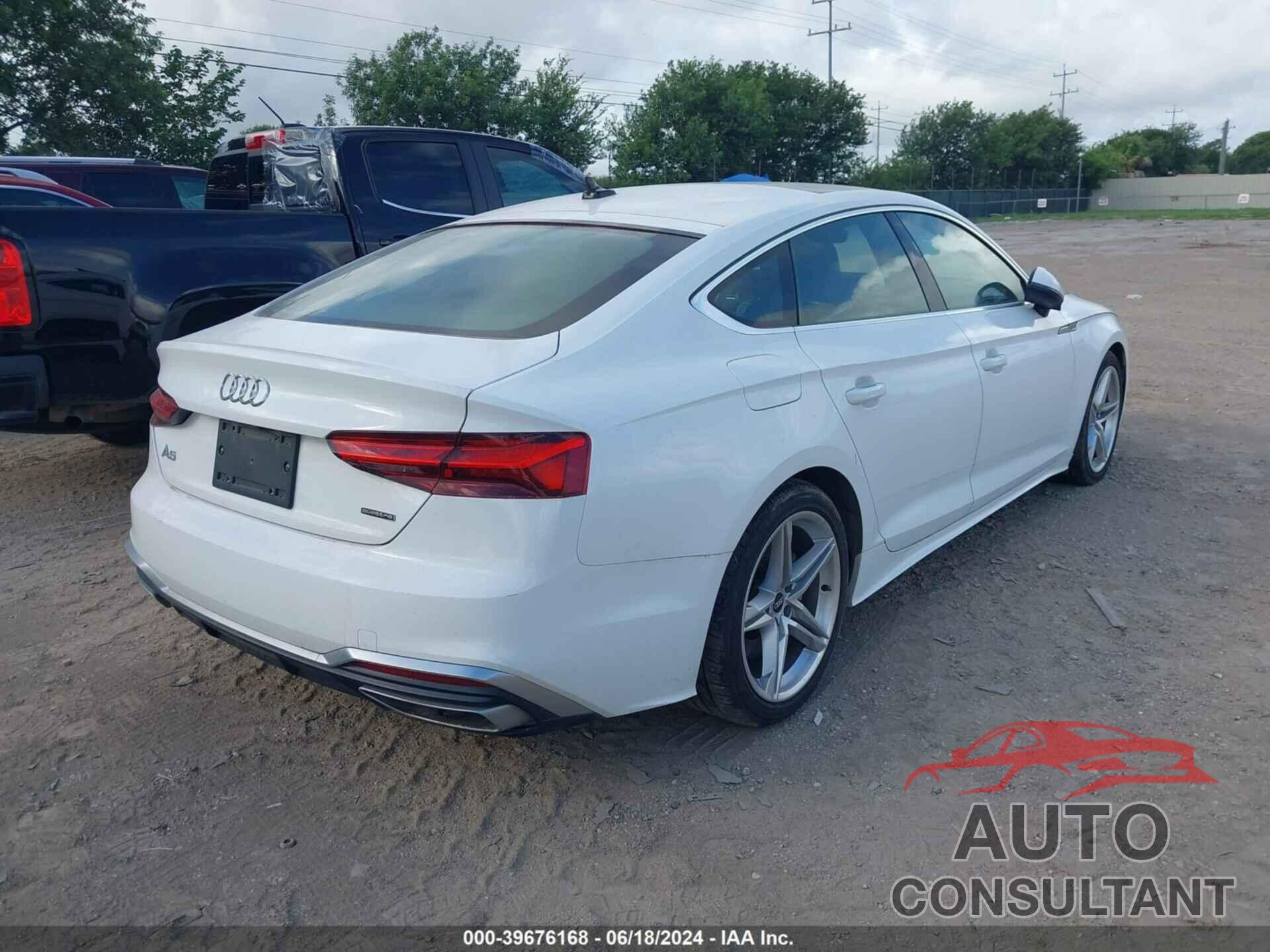 AUDI A5 SPORTBACK 2021 - WAUDACF51MA056318