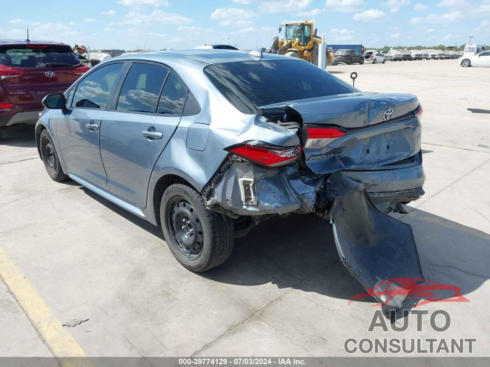 TOYOTA COROLLA 2020 - JTDEPRAE4LJ116106