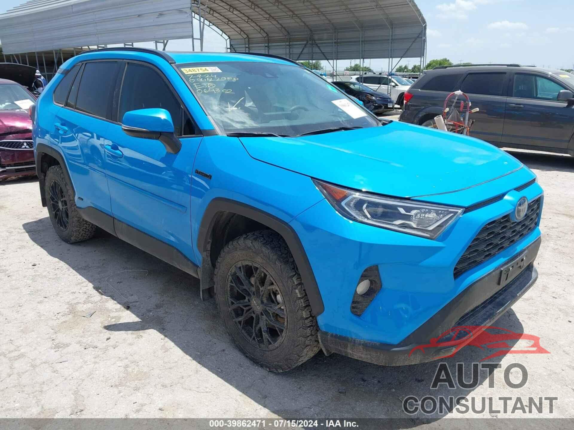 TOYOTA RAV4 HYBRID 2020 - 2T3RWRFV8LW064302