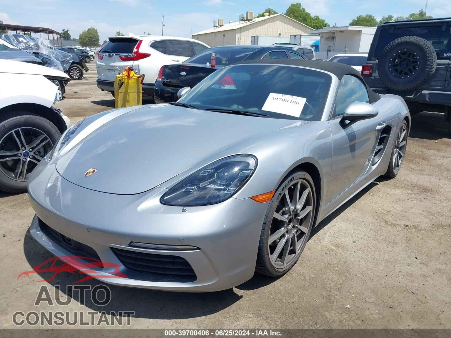 PORSCHE 718 BOXSTER 2017 - WP0CB2A86HS241374