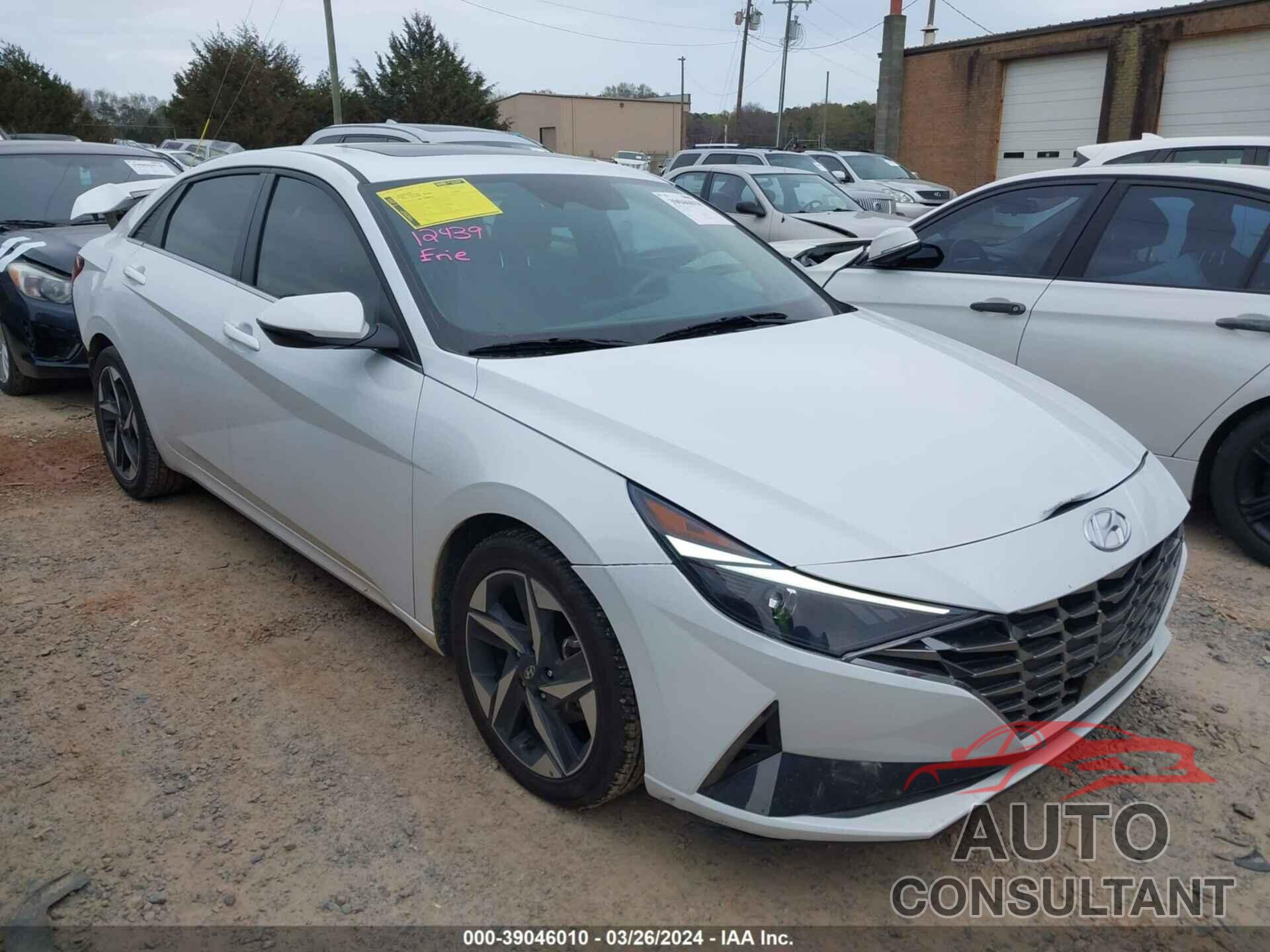 HYUNDAI ELANTRA 2021 - 5NPLN4AG3MH027767