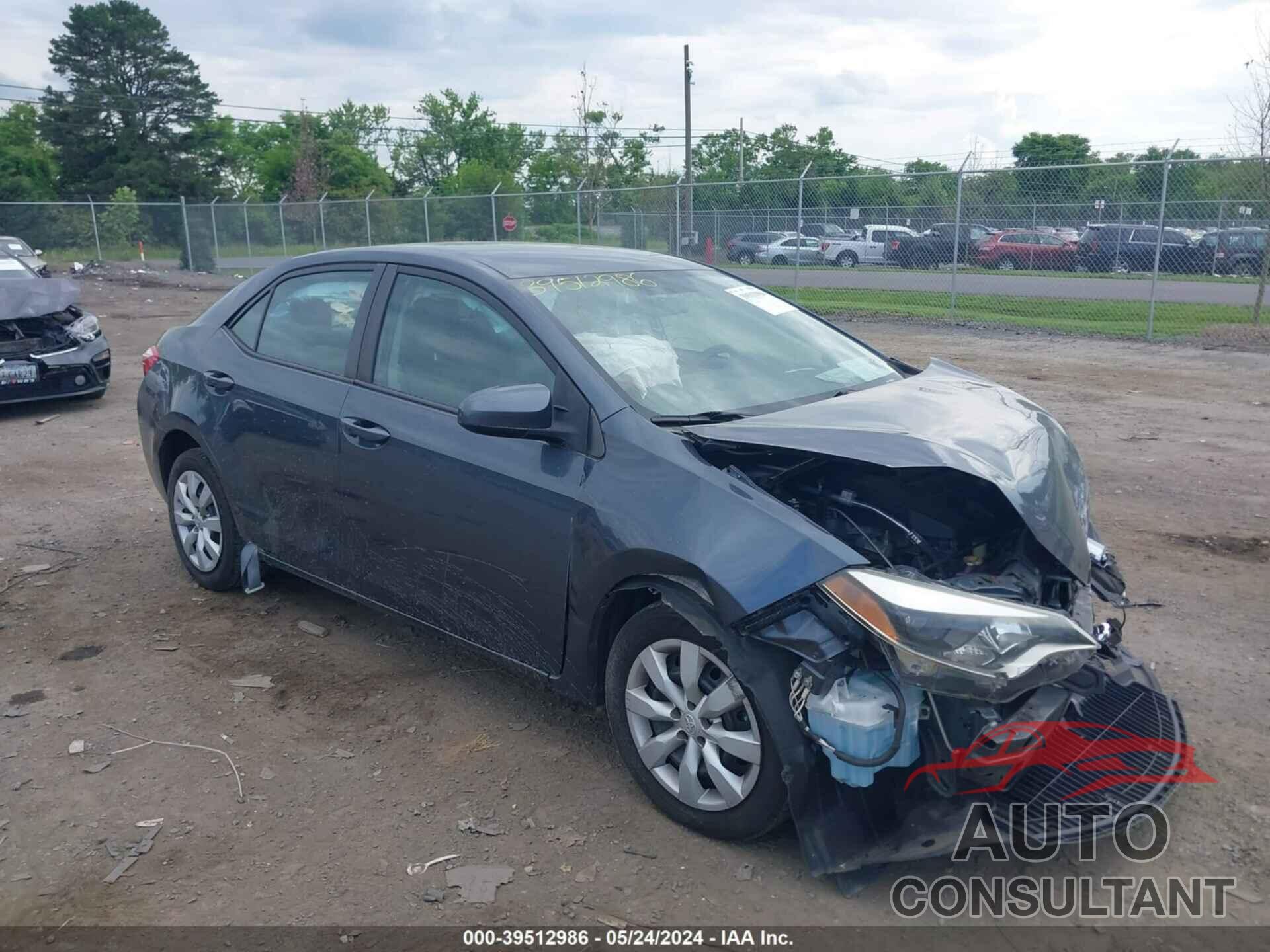 TOYOTA COROLLA 2016 - 2T1BURHE9GC697511
