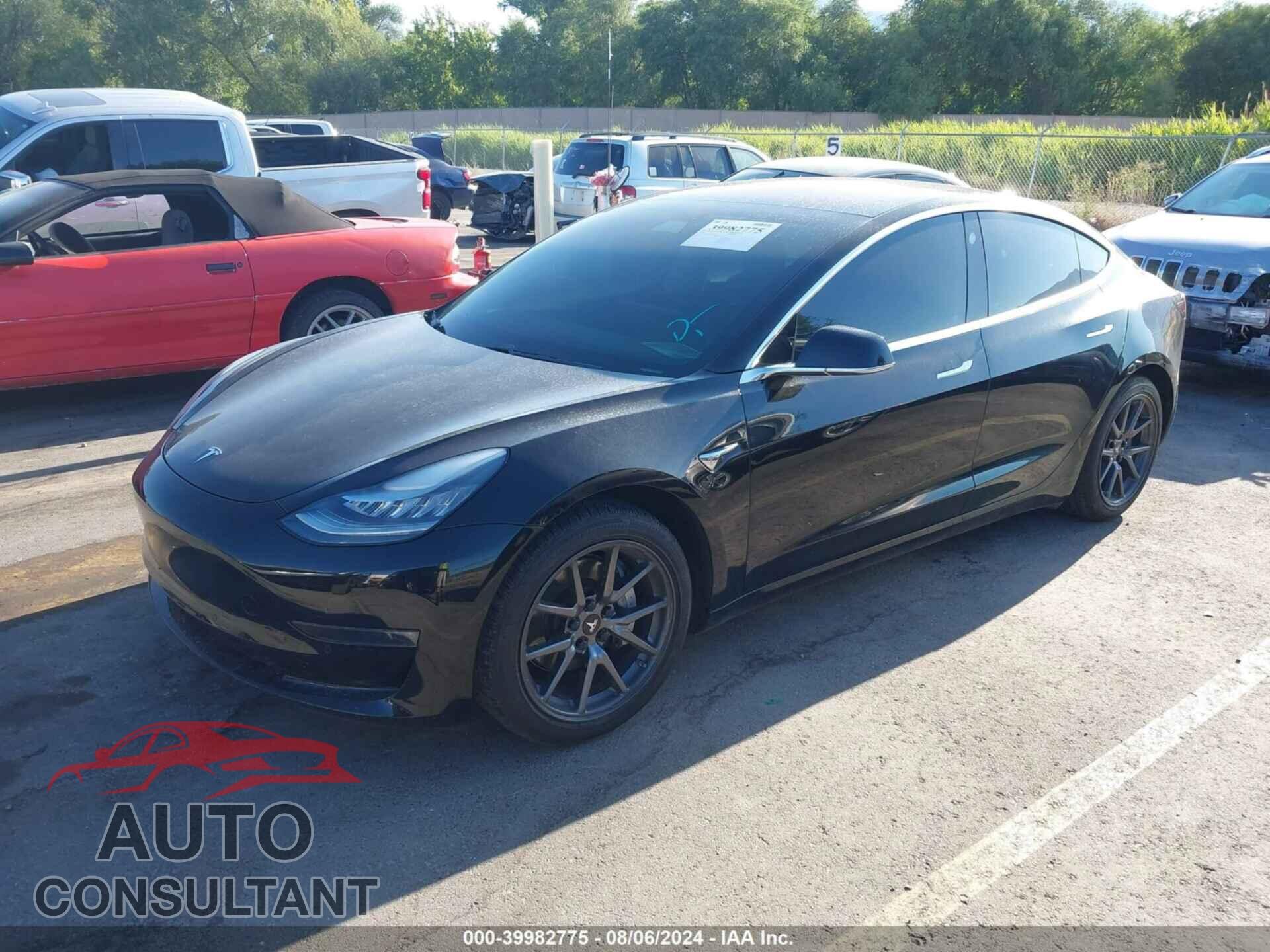TESLA MODEL 3 2018 - 5YJ3E1EBXJF103296