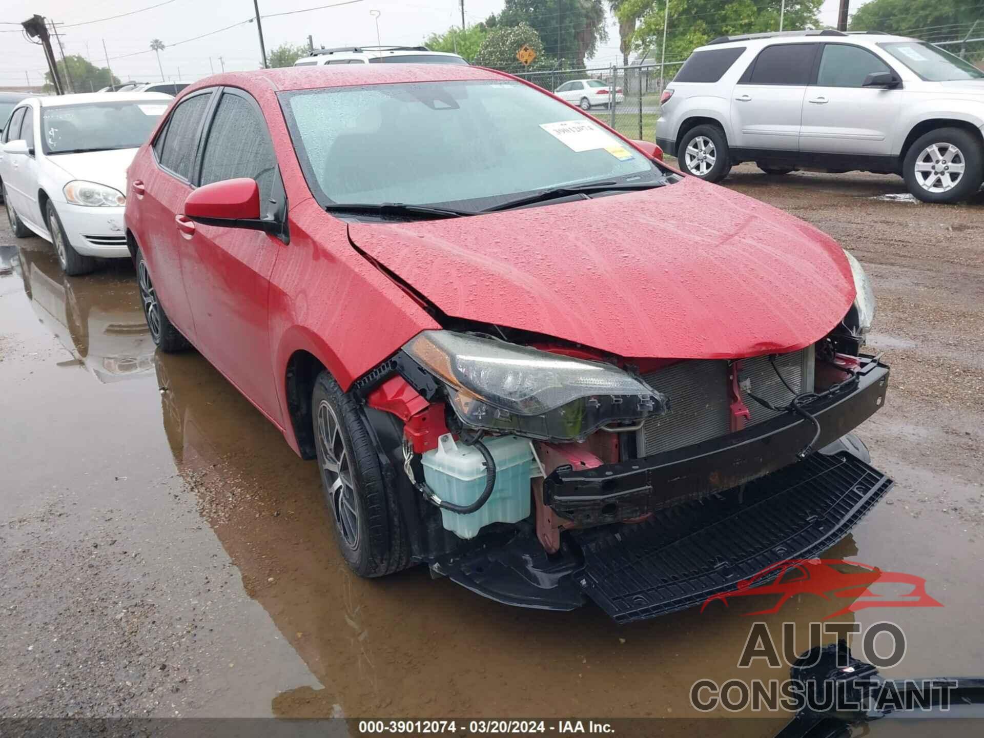 TOYOTA COROLLA 2017 - 5YFBURHE3HP727622