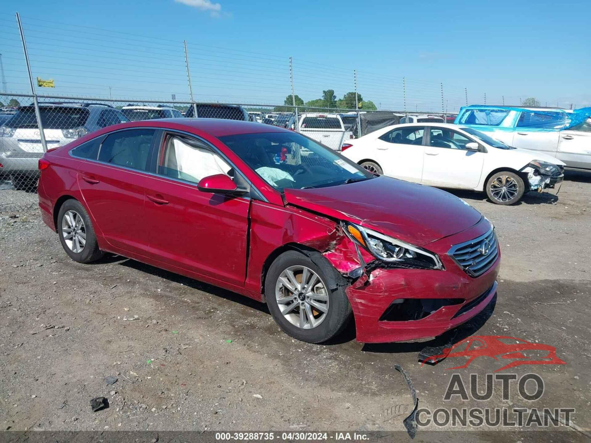 HYUNDAI SONATA 2016 - 5NPE24AF0GH339378