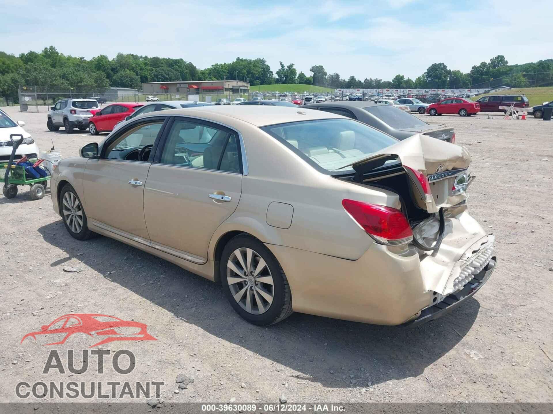 TOYOTA AVALON 2011 - 4T1BK3DB2BU393216
