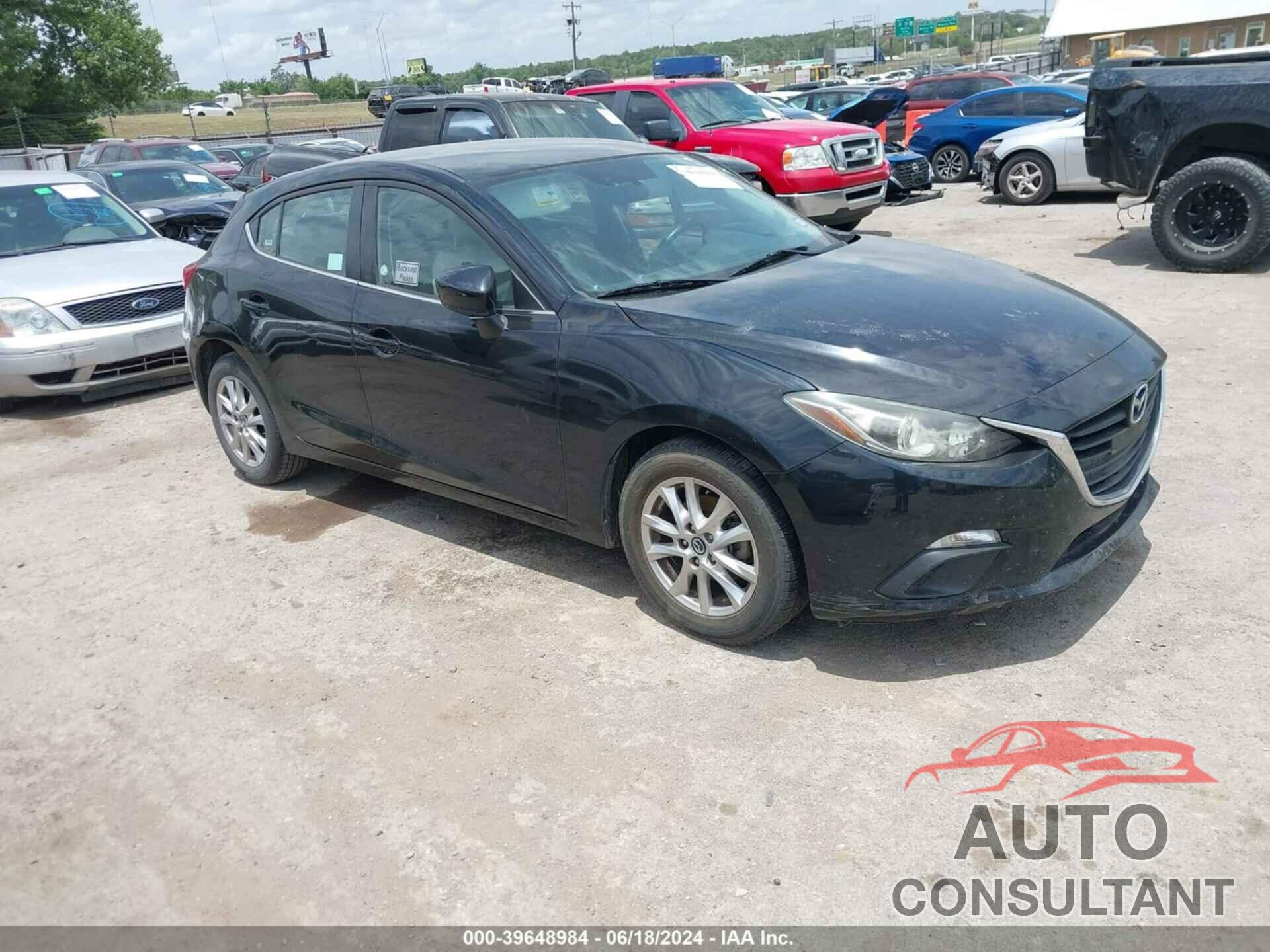 MAZDA MAZDA3 2016 - JM1BM1K72G1281252