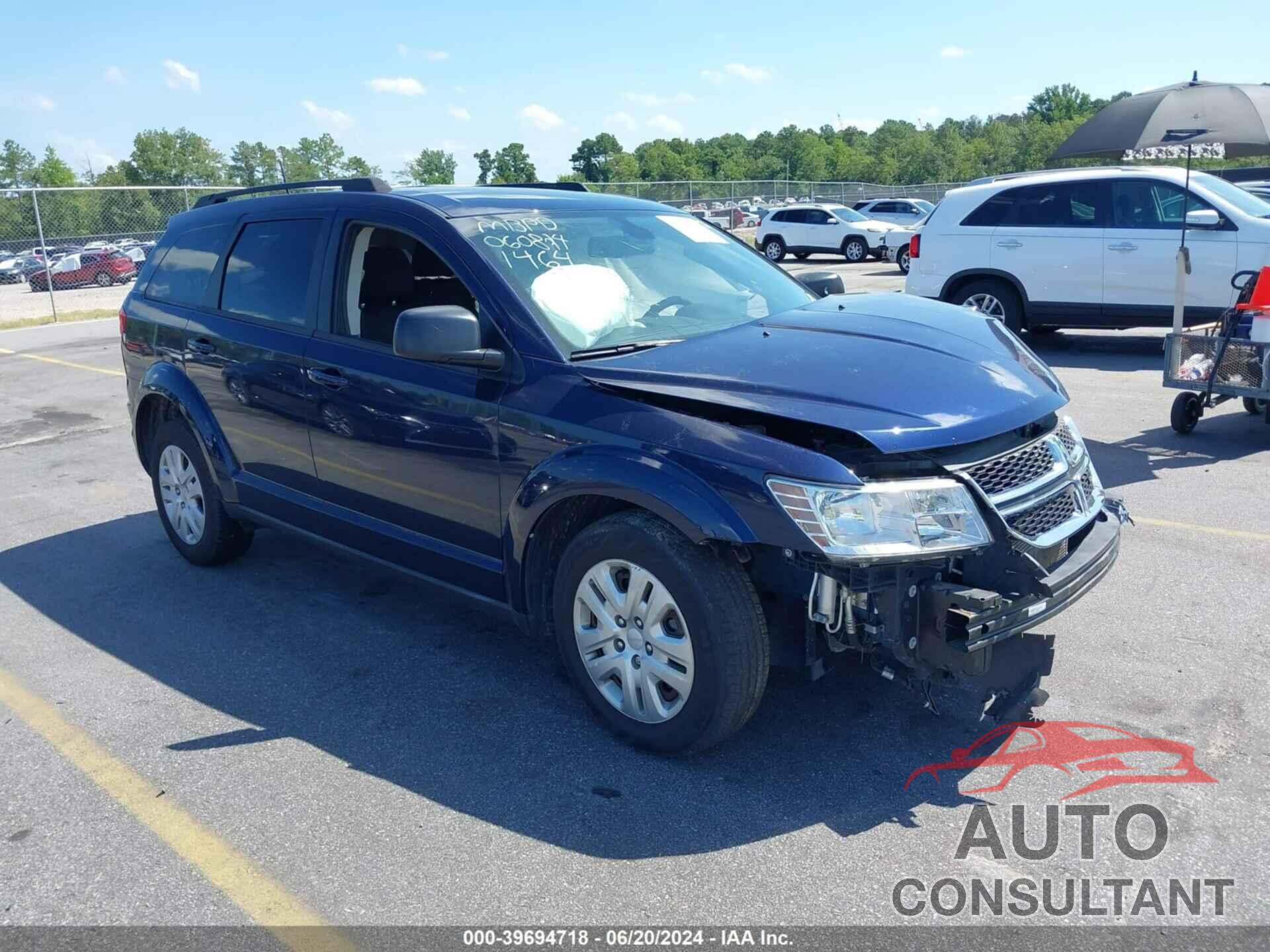 DODGE JOURNEY 2019 - 3C4PDCAB8KT871464