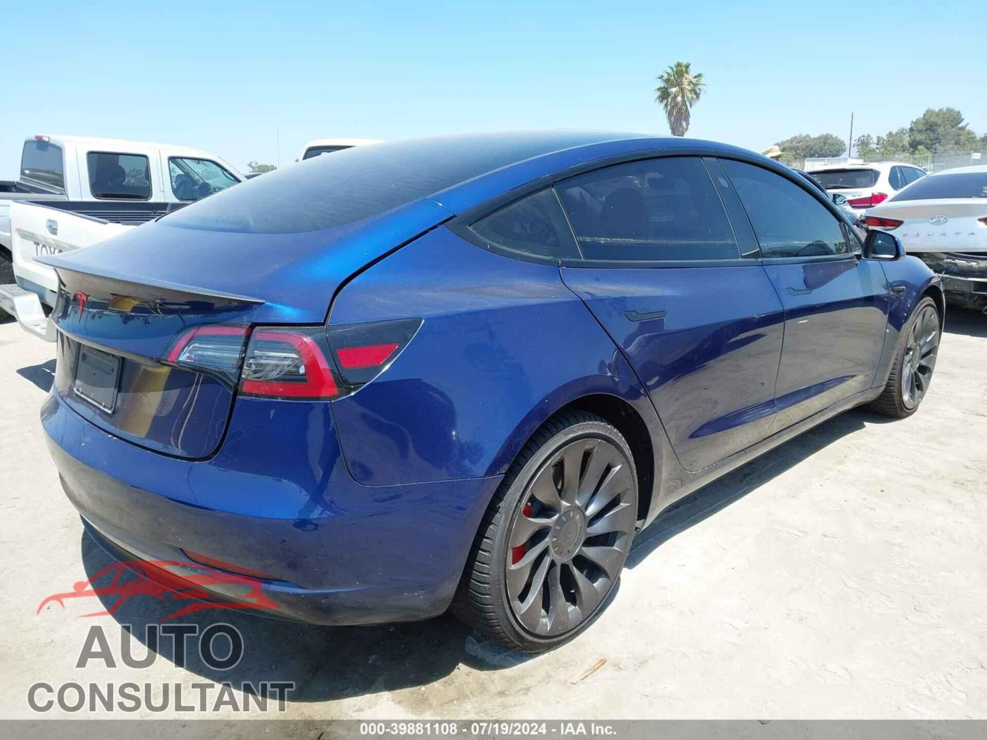 TESLA MODEL 3 2023 - 5YJ3E1EC7PF509747