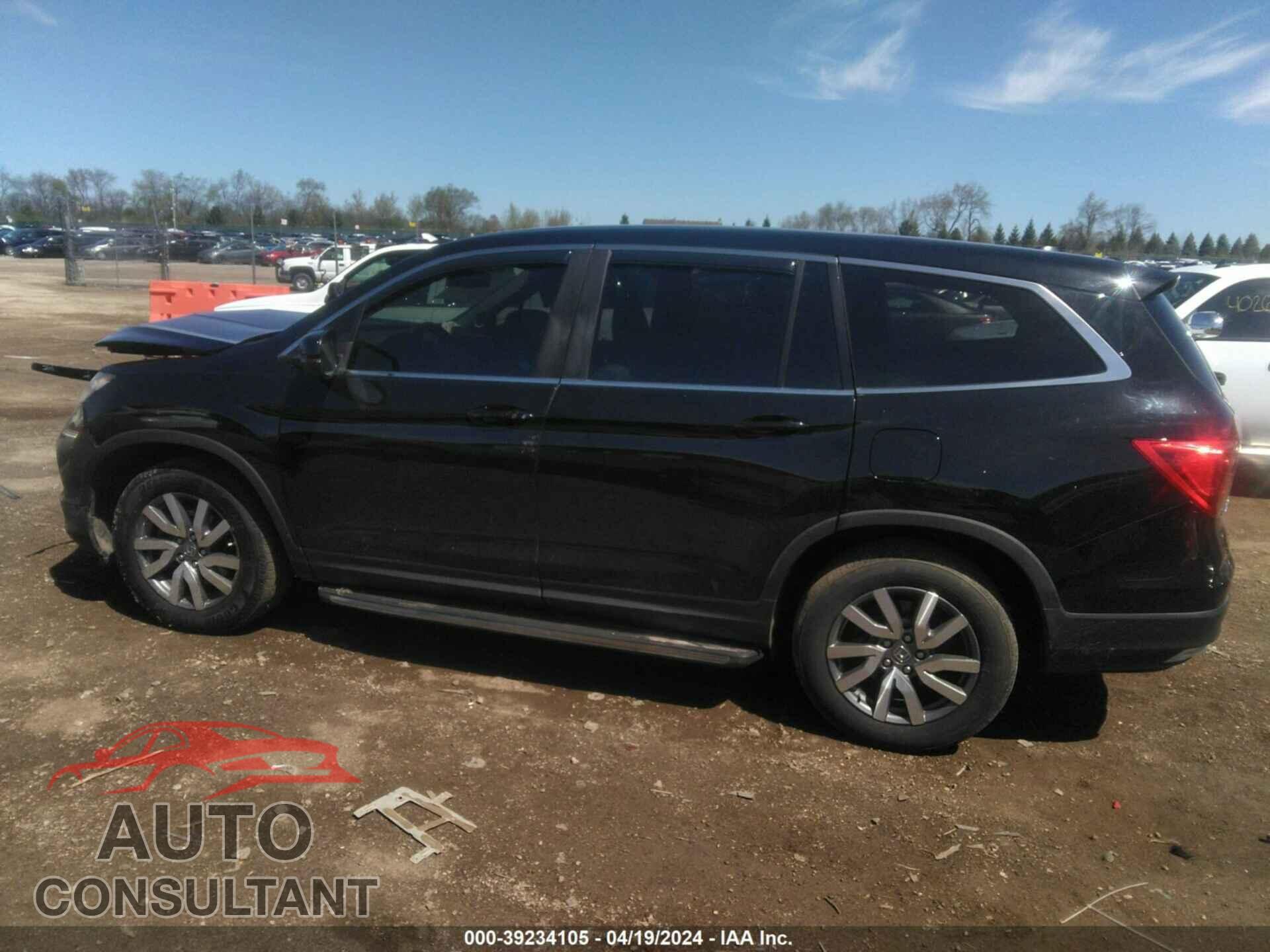 HONDA PILOT 2017 - 5FNYF6H50HB014627