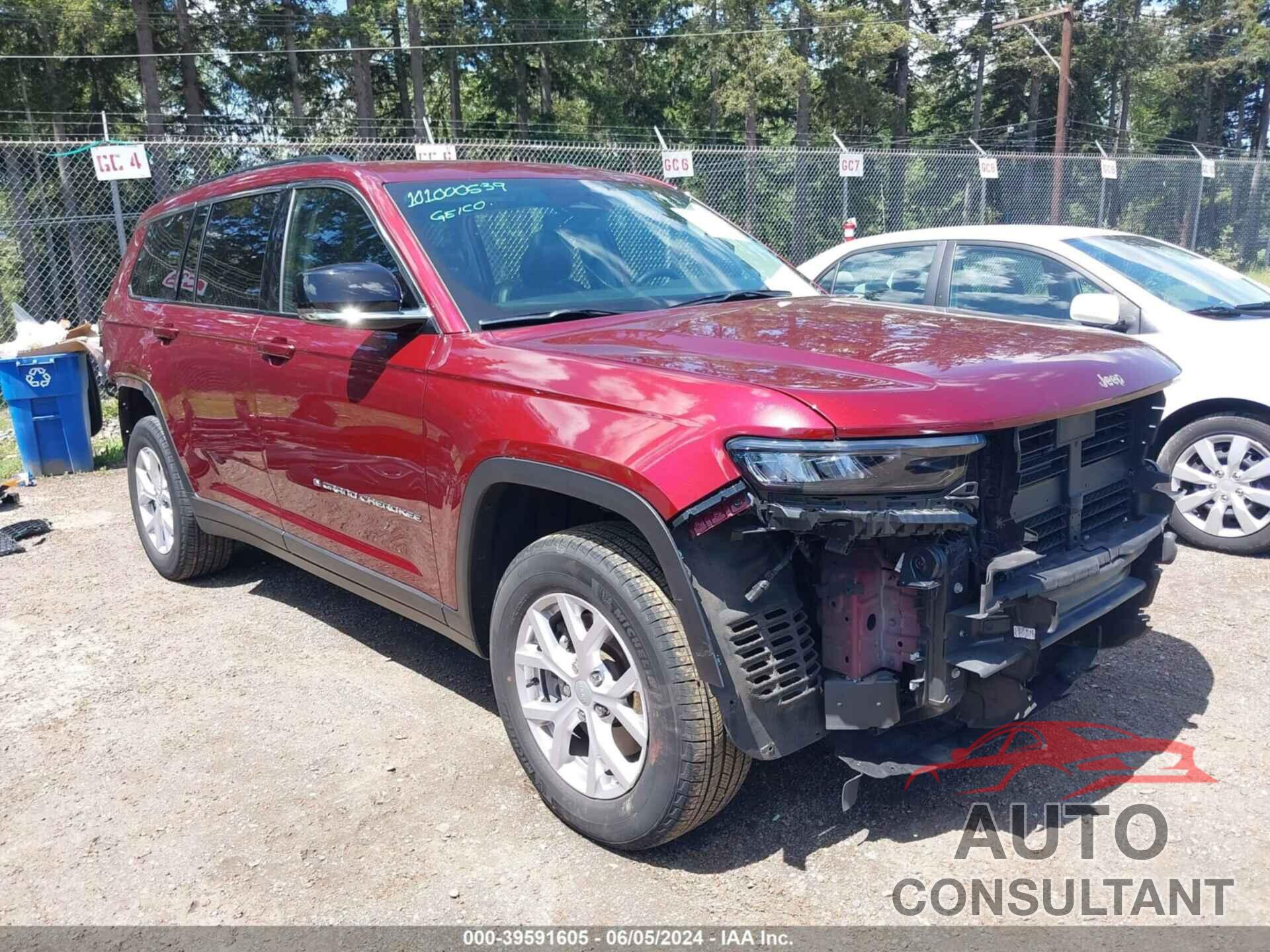 JEEP GRAND CHEROKEE L 2022 - 1C4RJKBG0N8621516