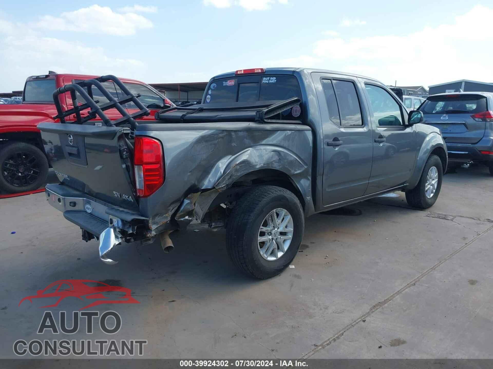 NISSAN FRONTIER 2017 - 1N6AD0EV4HN729420