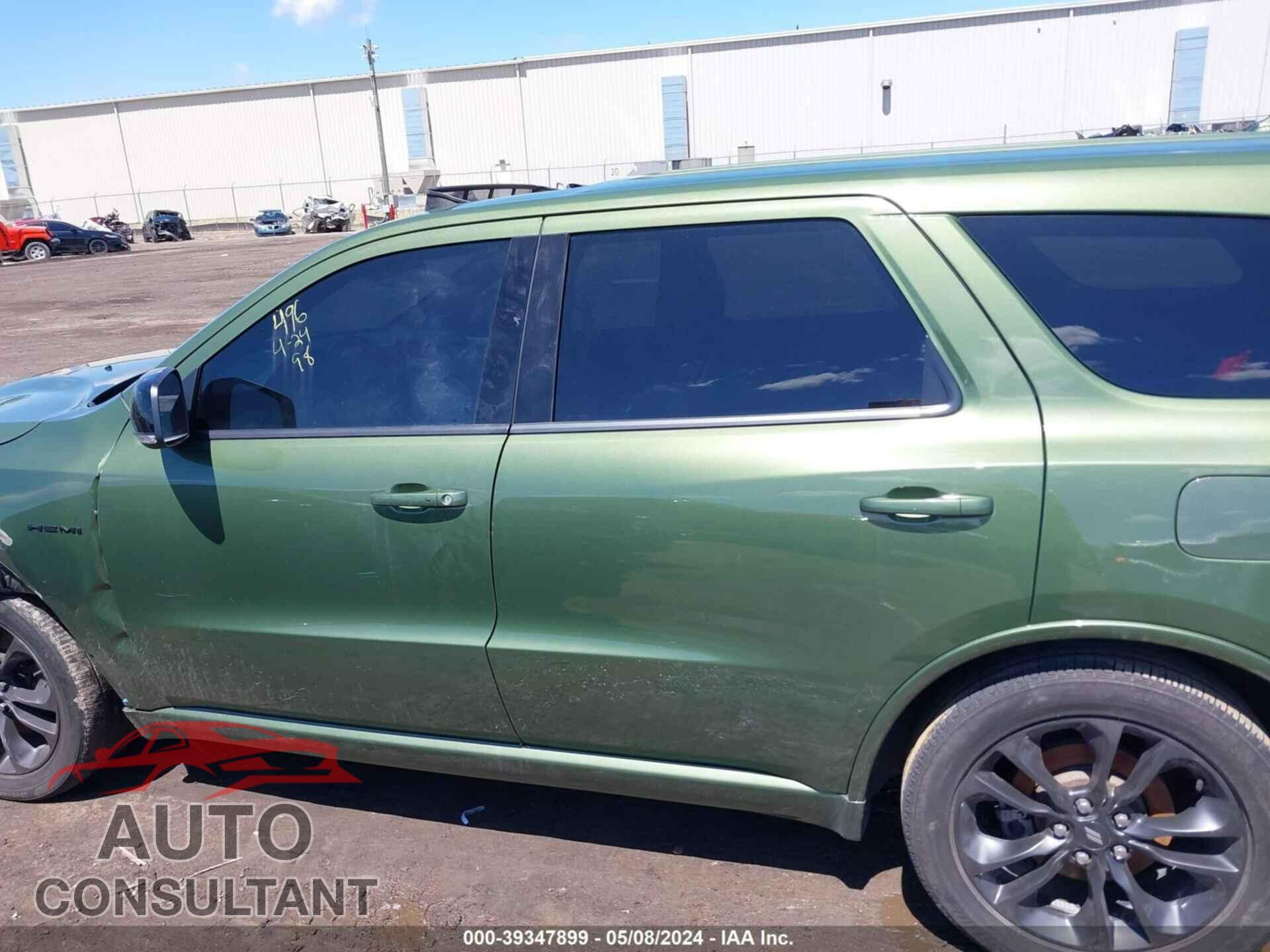 DODGE DURANGO 2021 - 1C4SDJCT7MC523707