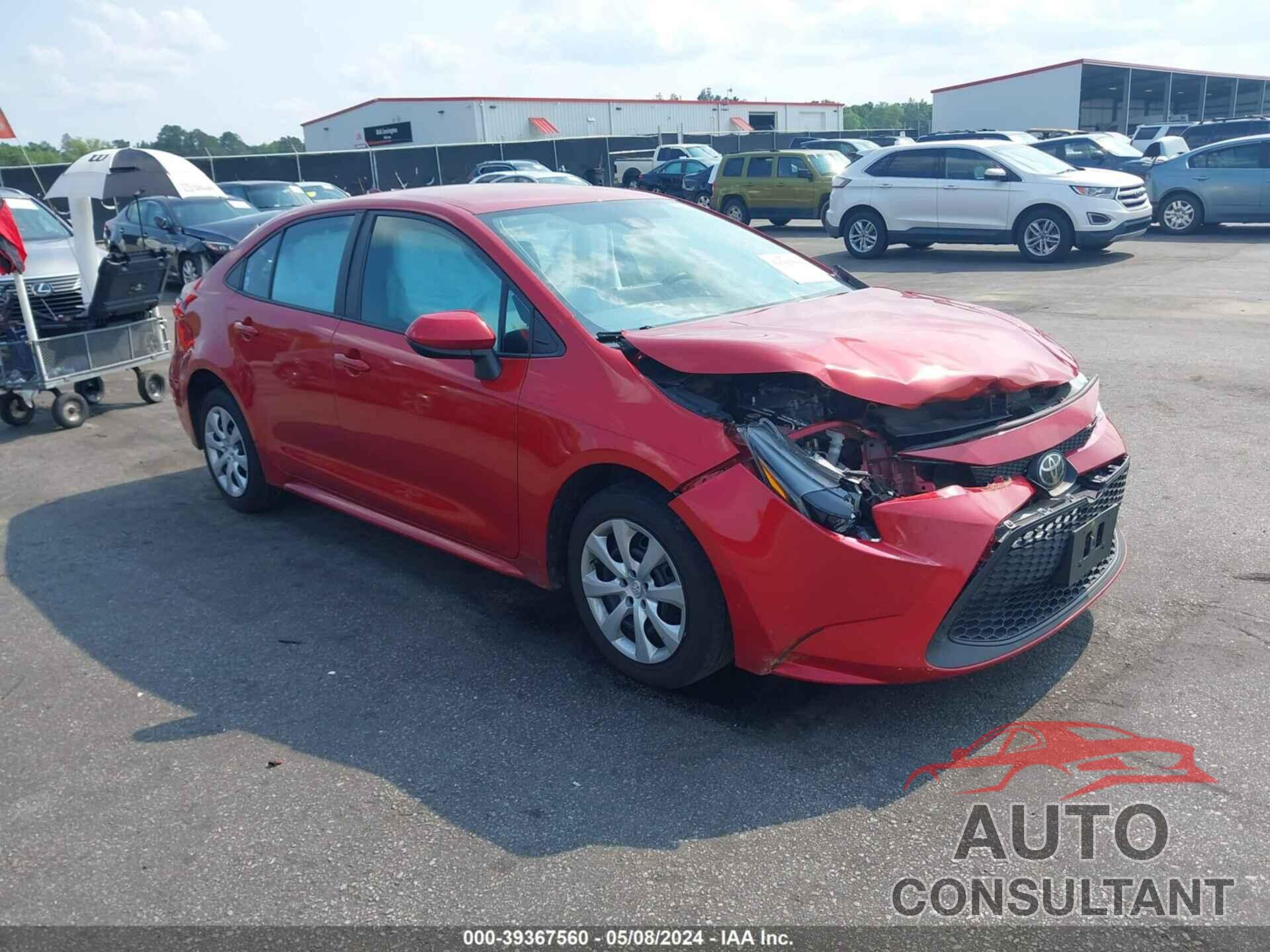 TOYOTA COROLLA 2021 - 5YFEPMAE7MP148001