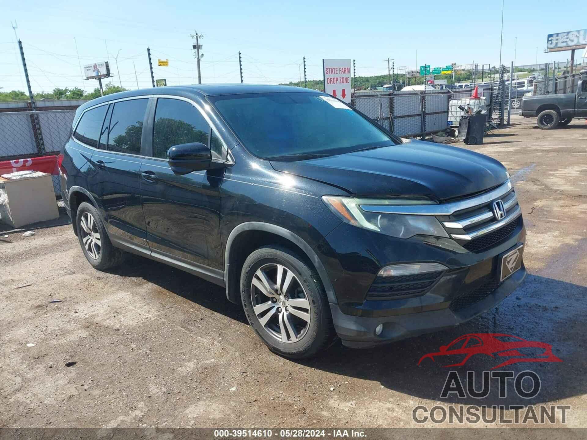 HONDA PILOT 2016 - 5FNYF5H80GB017224